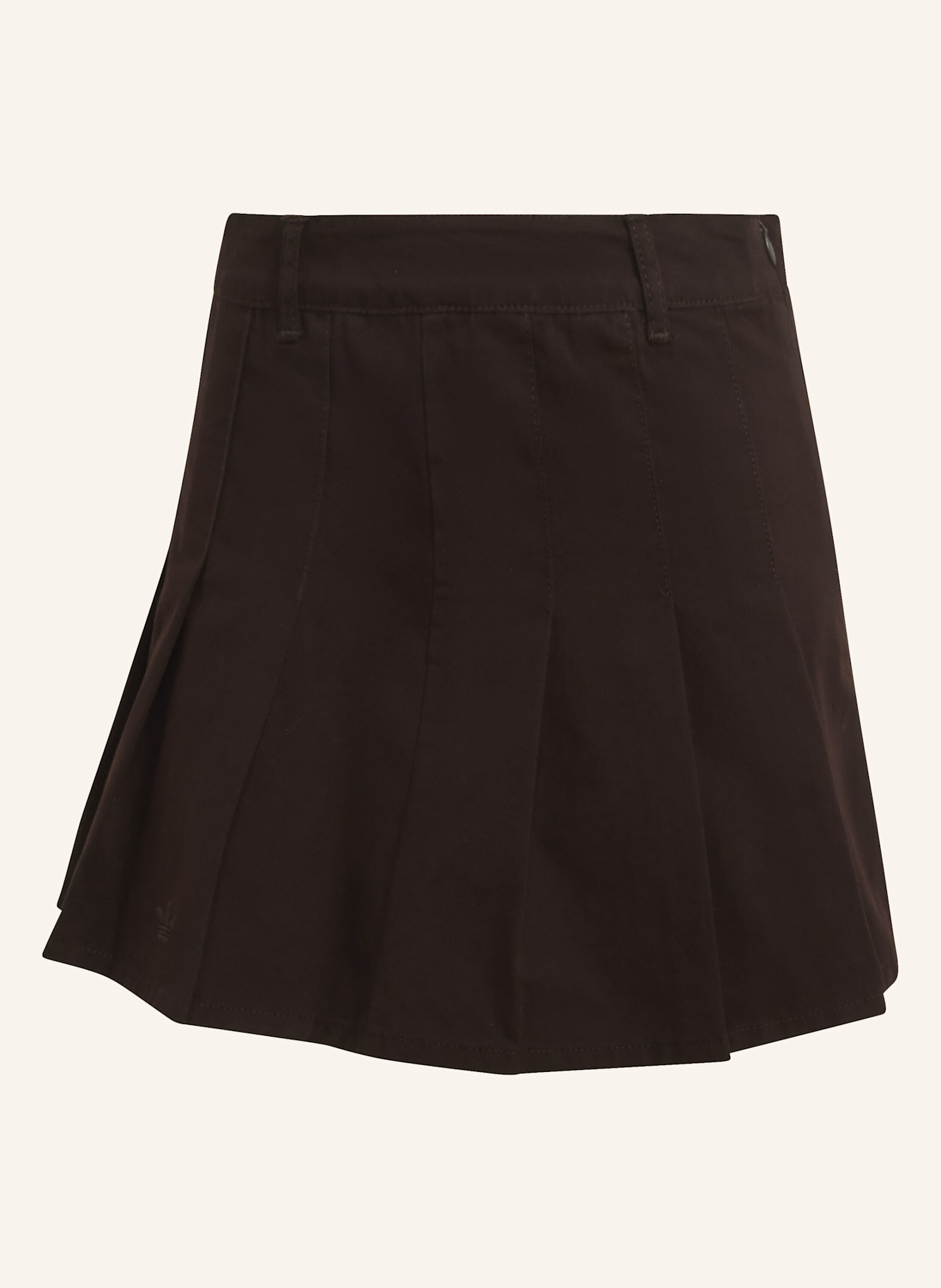 adidas Originals TWILL-FALTENROCK: BRAUN