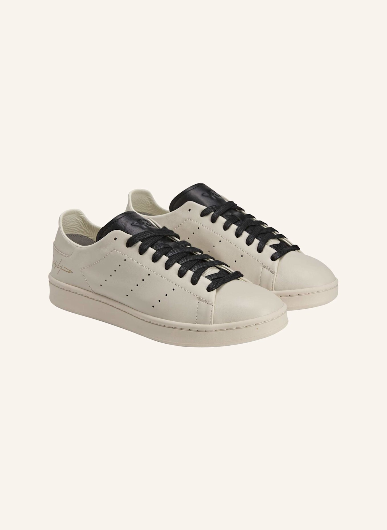 Y-3 Y-3 STAN SMITH SCHUHE: SCHWARZ