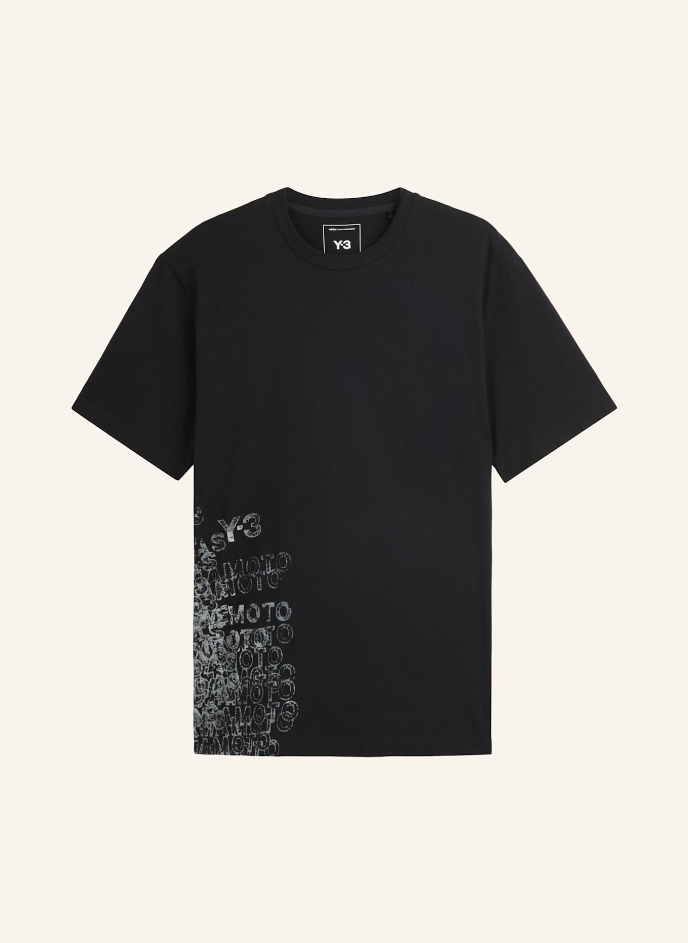 Y-3 Y-3 GFX T-SHIRT: SCHWARZ