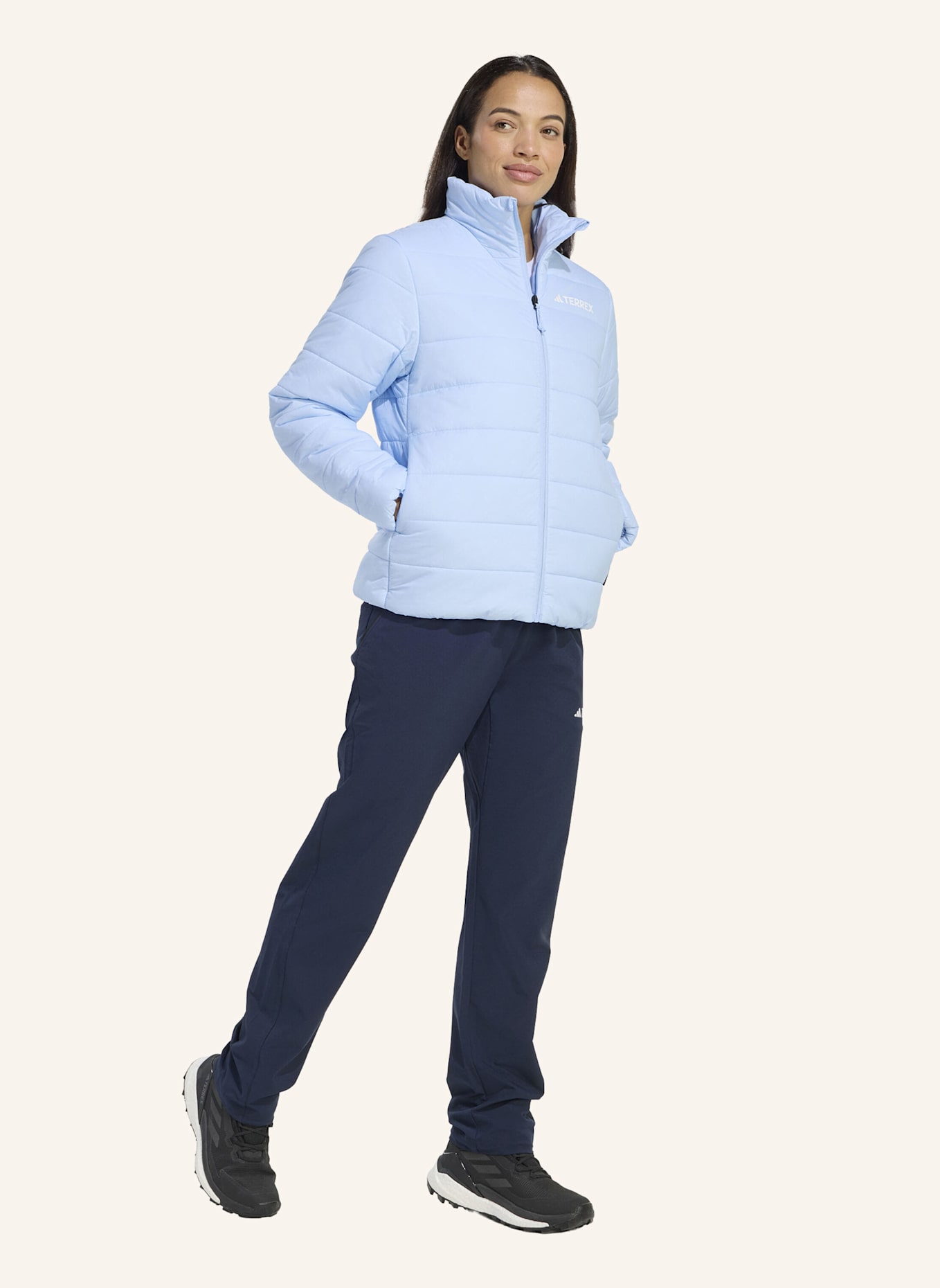 adidas TERREX TERREX MULTI ESSENTIALS ISOLATIONSJACKE: BLAU