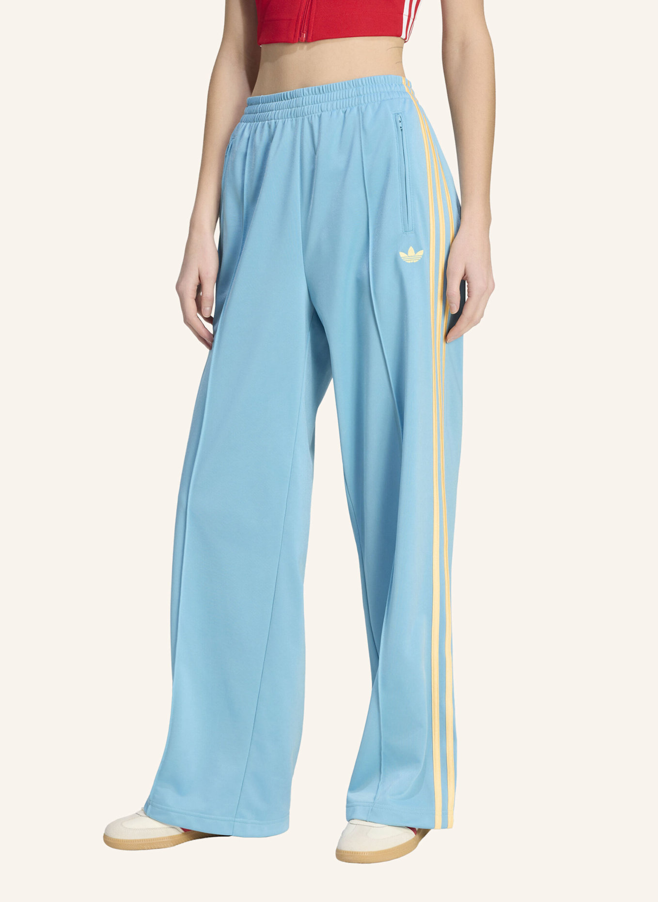 adidas Originals Track Pants FB LOOSE: BLAU/ ORANGE