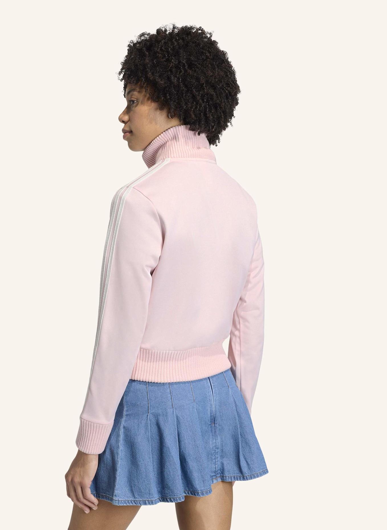 adidas Originals FIREBIRD ORIGINALS JACKE MIT HÄKELDETAILS: ROSA