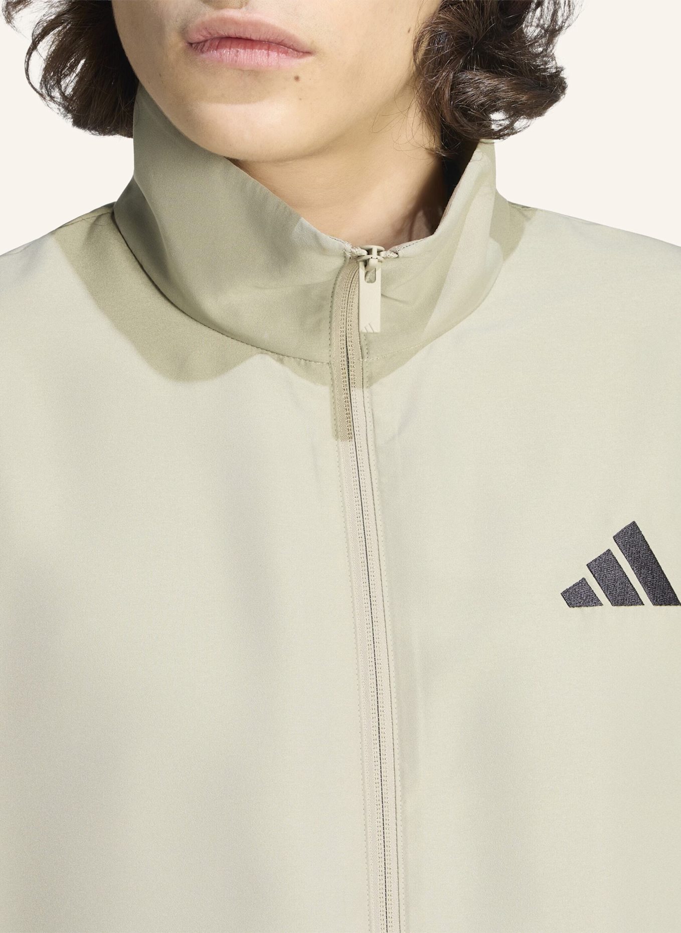 adidas 3-STREIFEN WOVEN TRAININGSANZUG: BRAUN