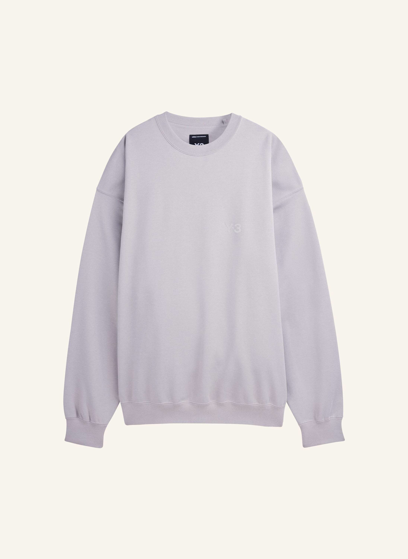 Y-3 Y-3 BRUSHED TERRY SWEATSHIRT: BRAUN