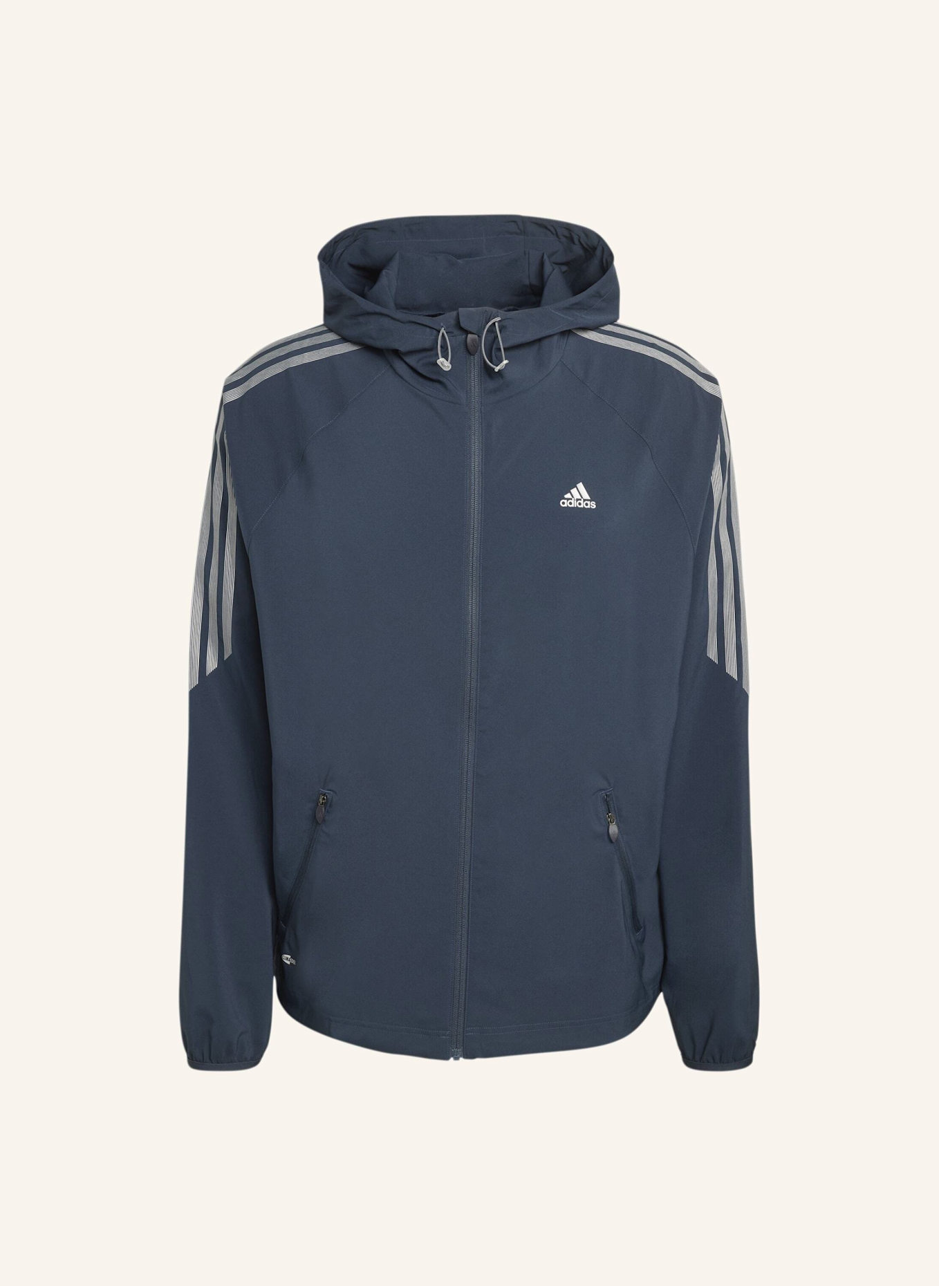 adidas Originals STRIPED REGULAR WINDRUNNER JACKE.: SCHWARZ