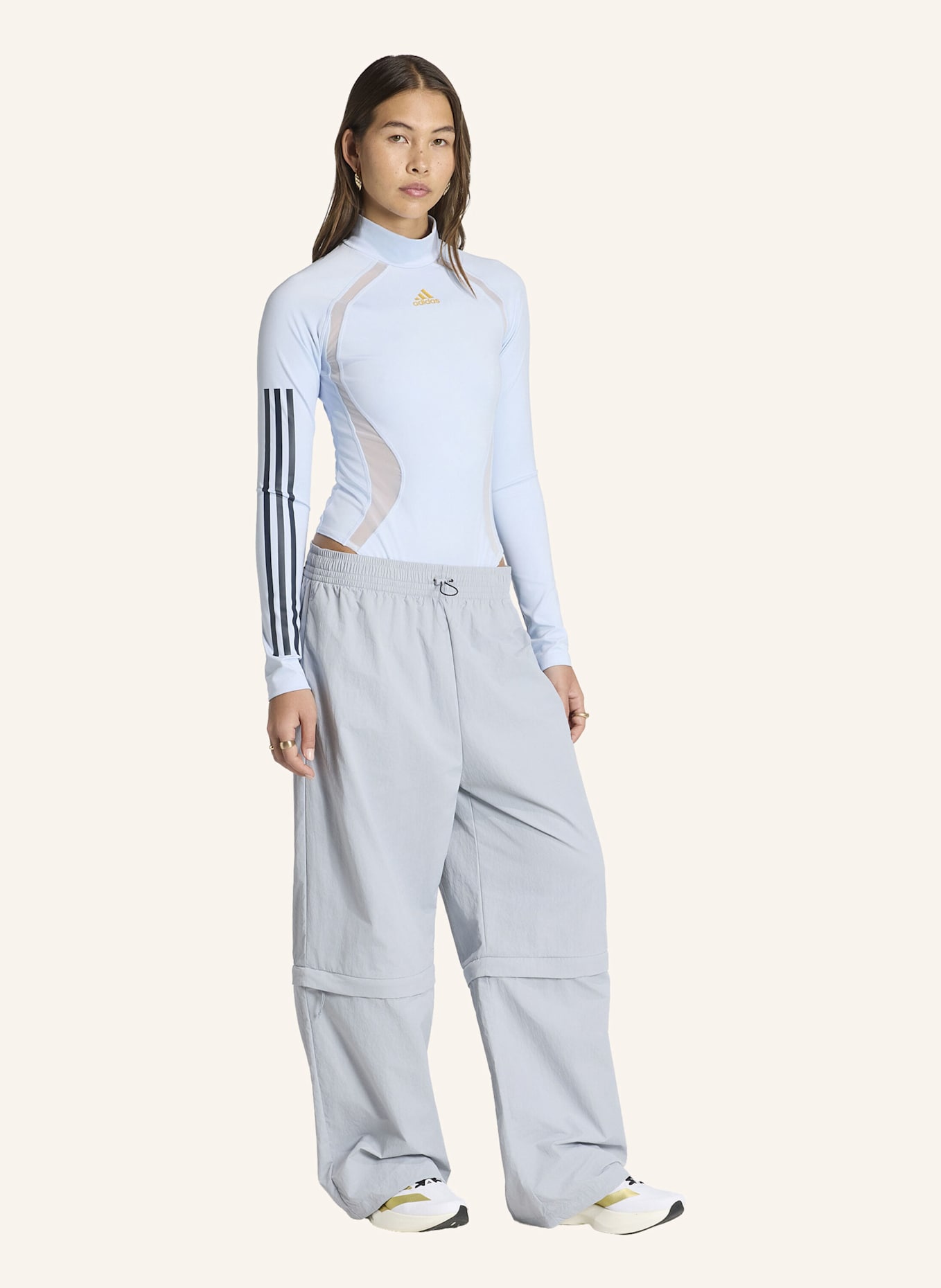 adidas Originals TEAMGEIST LONG SLEEVE BODY: BLAU