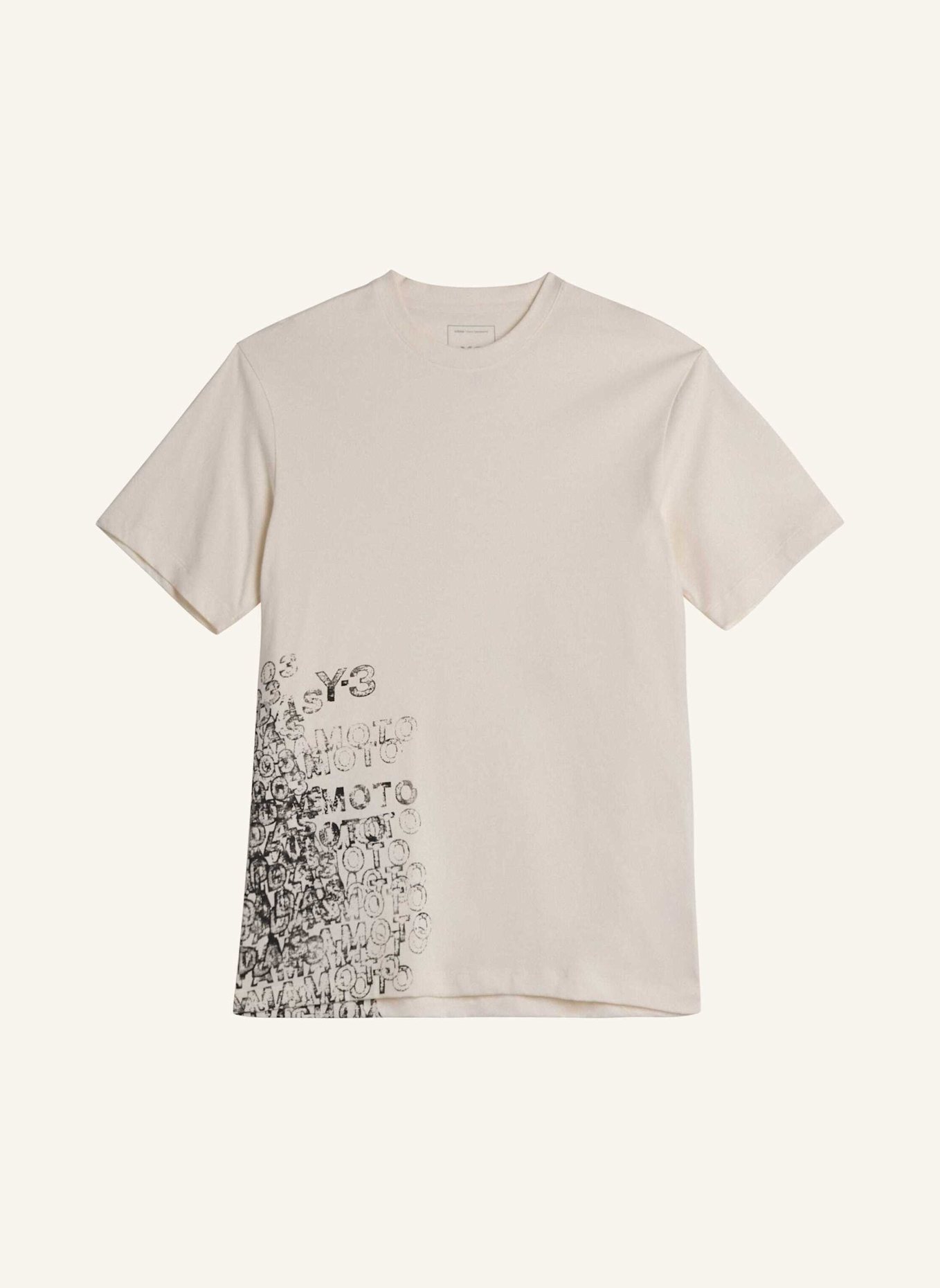 Y-3 Y-3 GFX T-SHIRT: WEISS