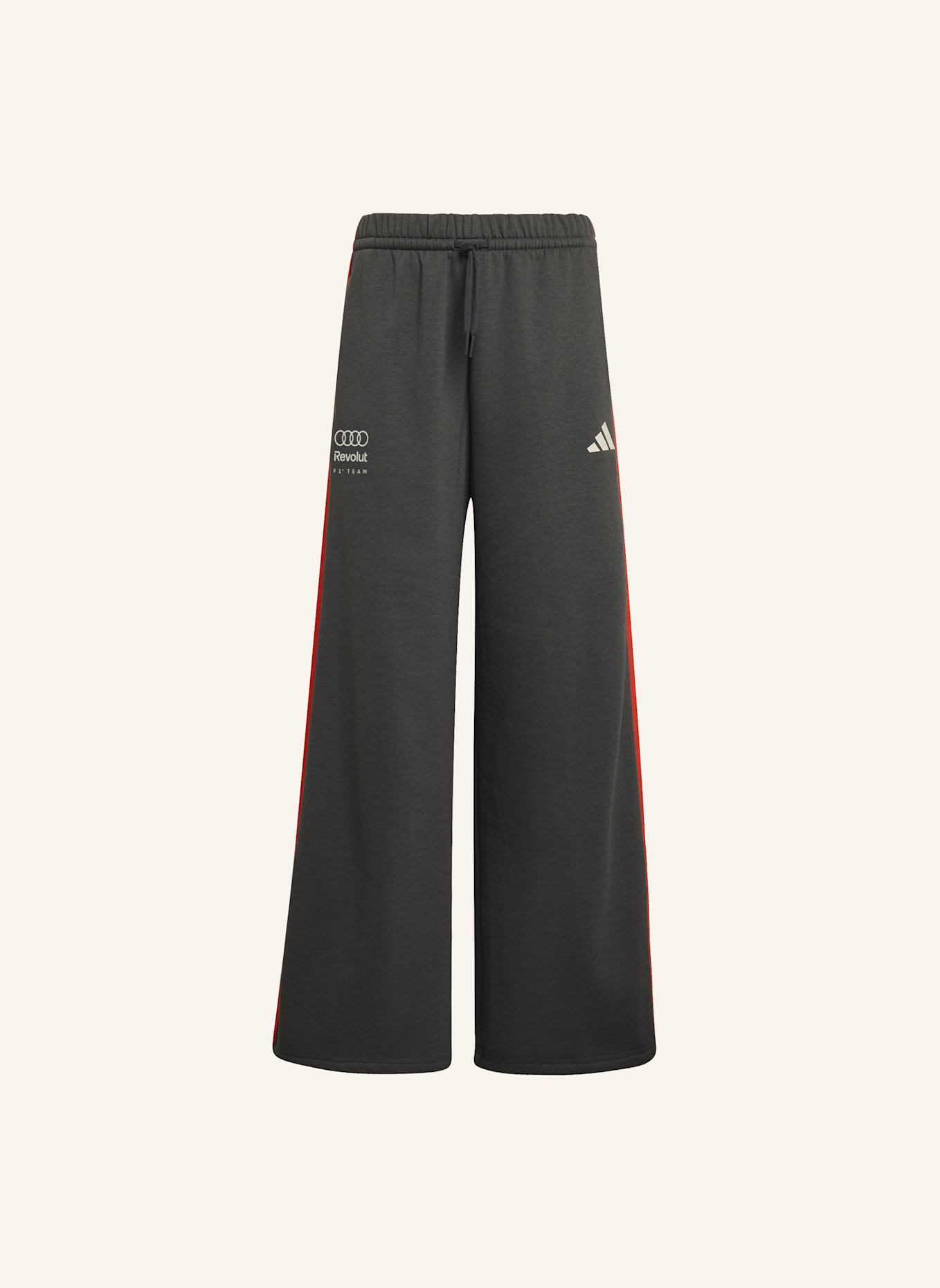 adidas AUDI REVOLUT F1 TEAM DNA HOSE MIT WEITEM BEIN: SCHWARZ