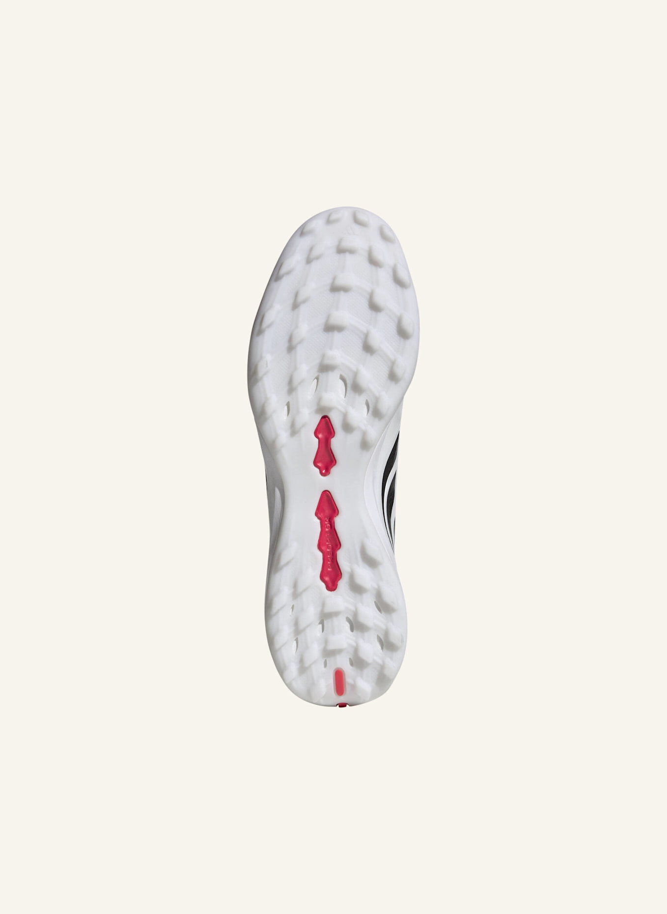 adidas PREDATOR PRO FUSSBALLSCHUH, ROLLRASEN, UMSCHLAGBARE ZUNGE: SCHWARZ/ WEISS