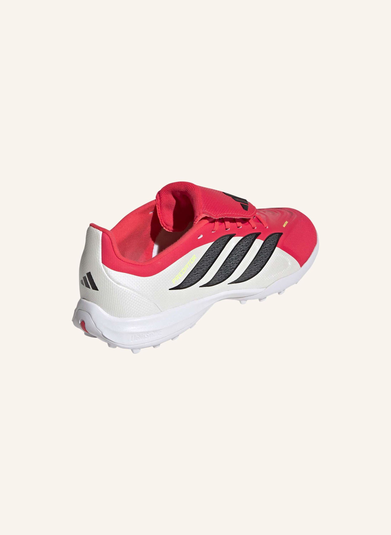adidas PREDATOR LEAGUE KIDS FUSSBALLSCHUHE, ROLLRASEN, UMSCHLAGBARE ZUNGE: SCHWARZ/ WEISS
