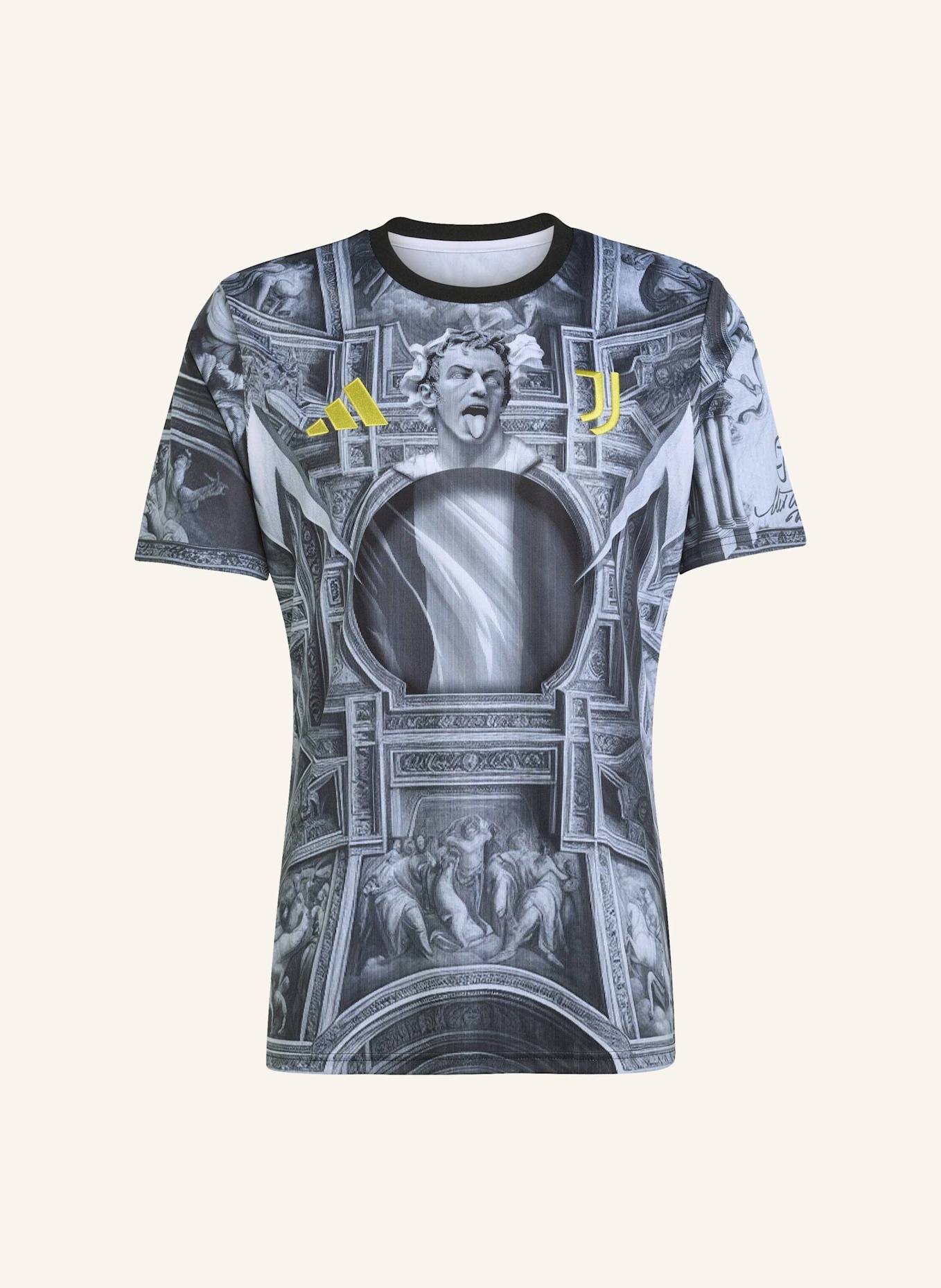 adidas JUVENTUS 25/26 PRE-MATCH SHIRT: SCHWARZ