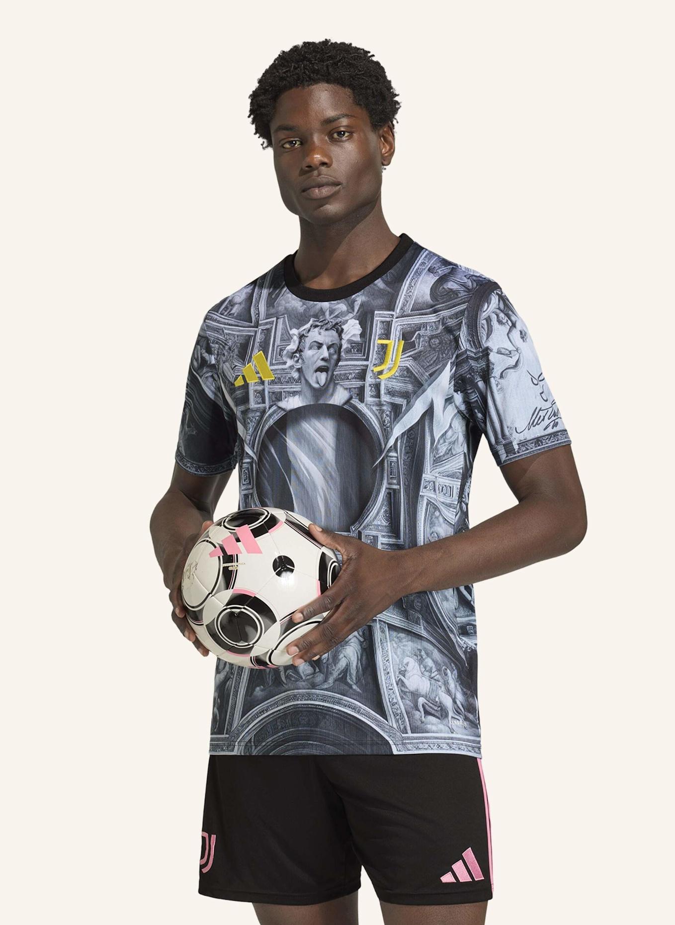 adidas JUVENTUS 25/26 PRE-MATCH SHIRT: SCHWARZ