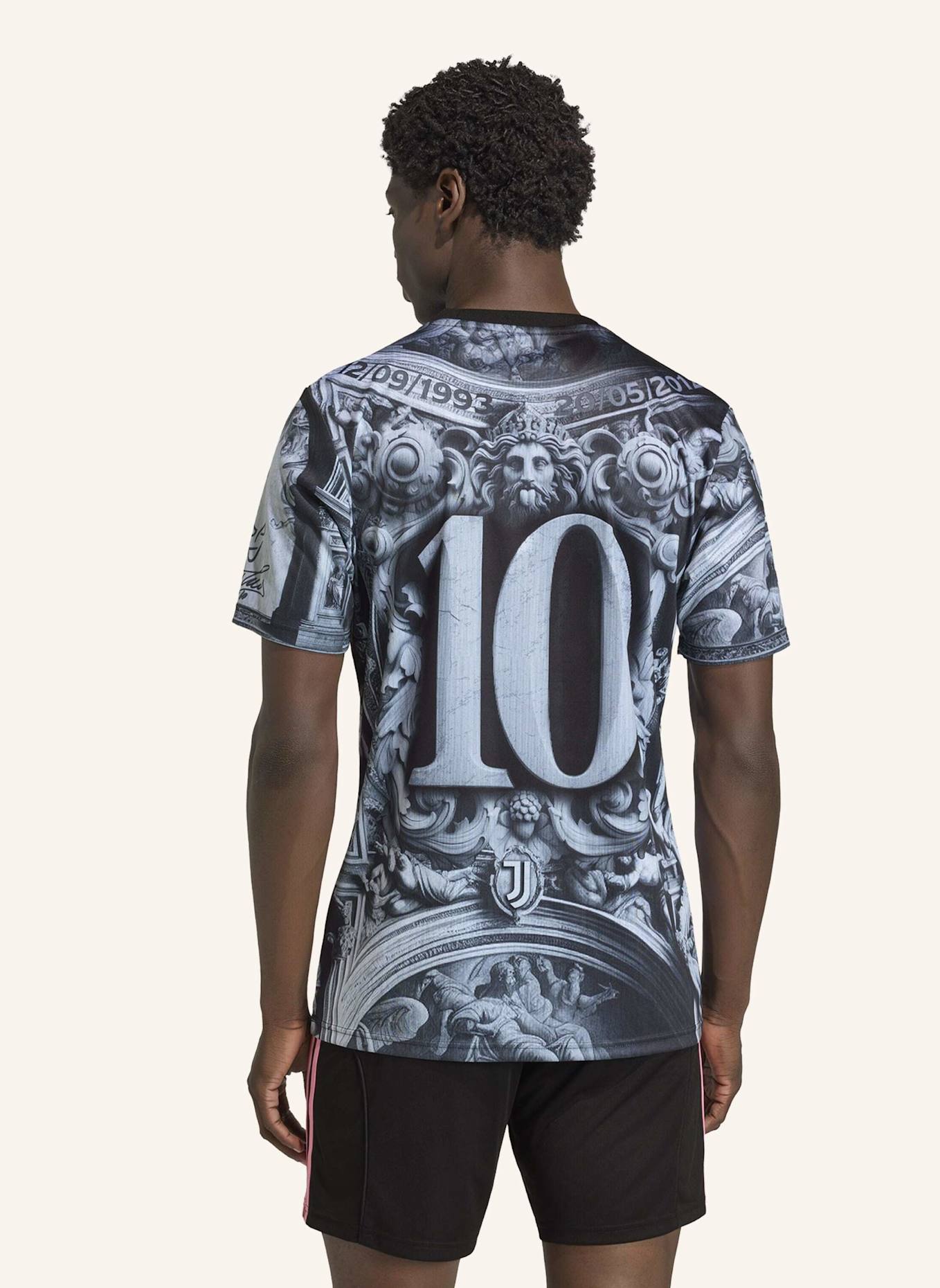 adidas JUVENTUS 25/26 PRE-MATCH SHIRT: SCHWARZ
