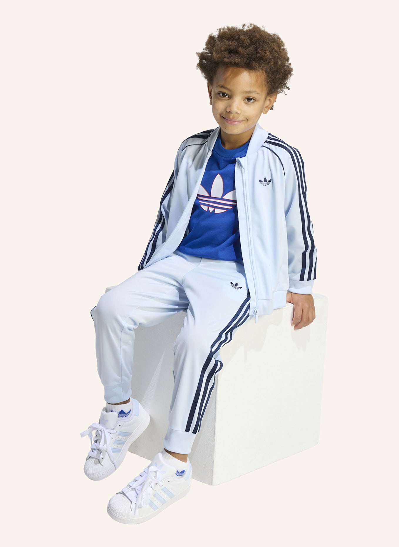 adidas Originals SST TRAININGSANZUG: BLAU