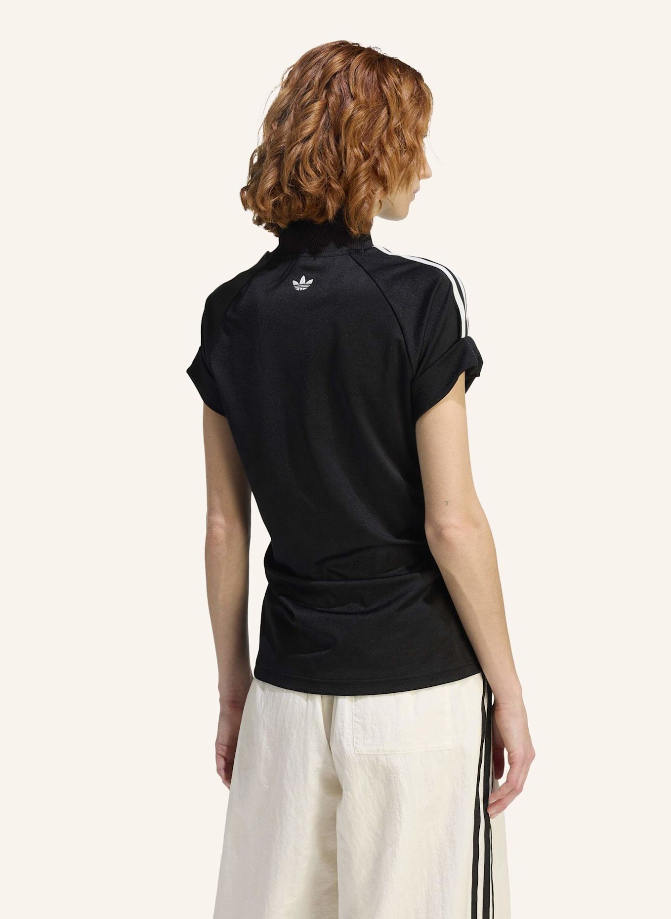 adidas Originals RECONSTRUCTED TOP: SCHWARZ/ WEISS