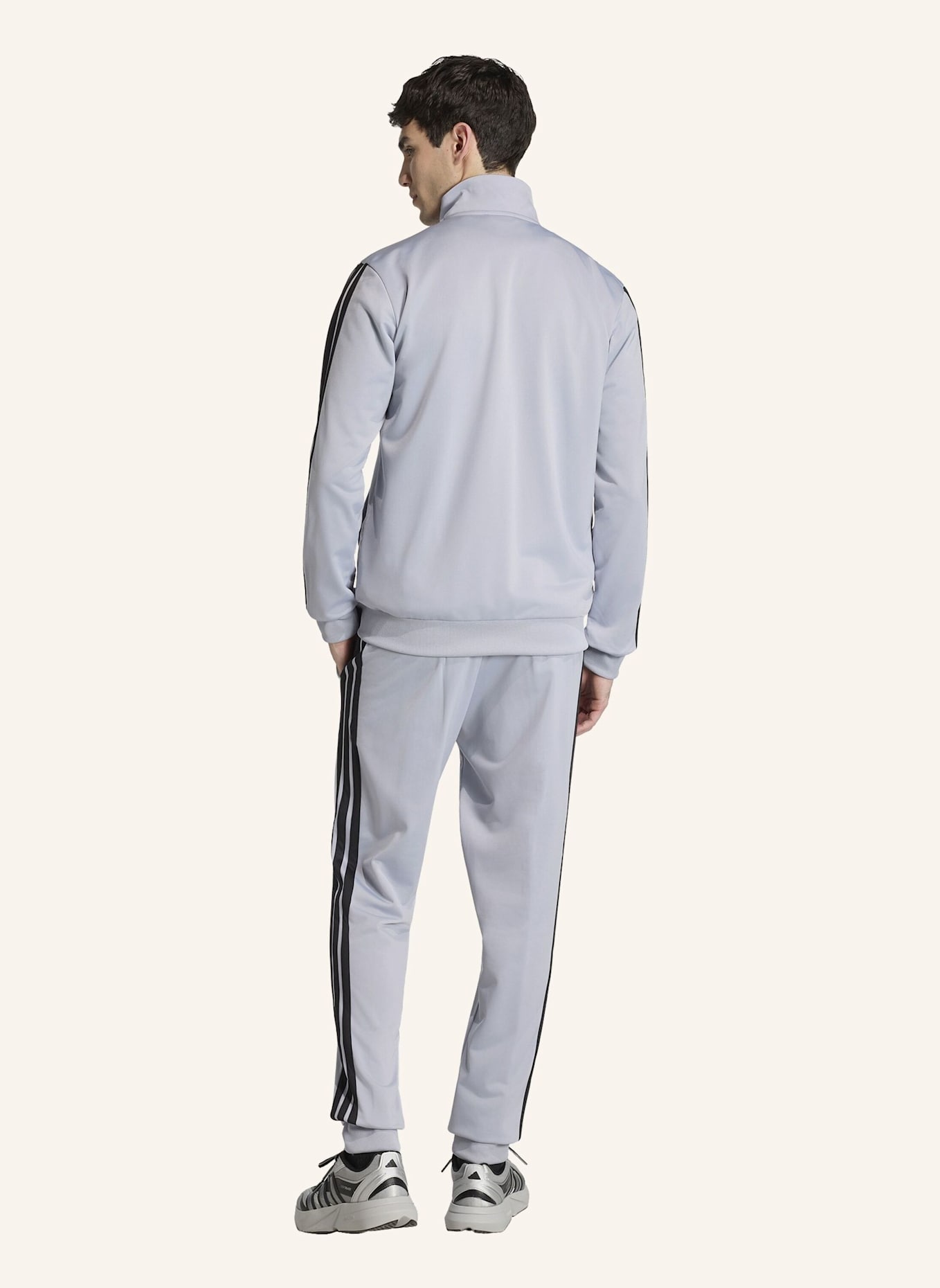 adidas Trainingsanzug 3 STRIPES: GRAU