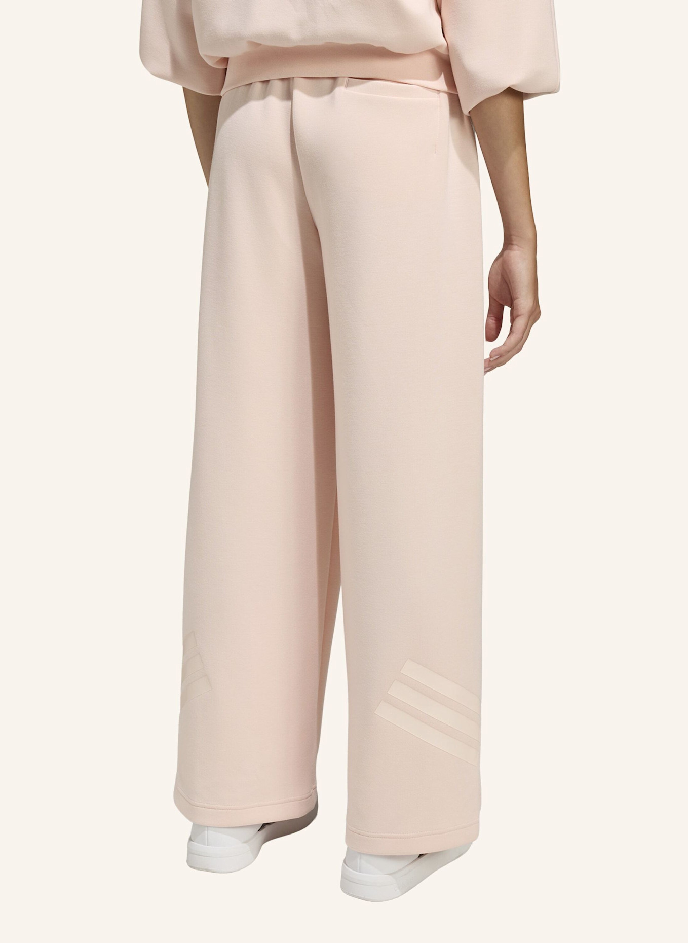 adidas FUTURE ICONS 3-STREIFEN HOSE MIT WEITEM BEIN: PINK