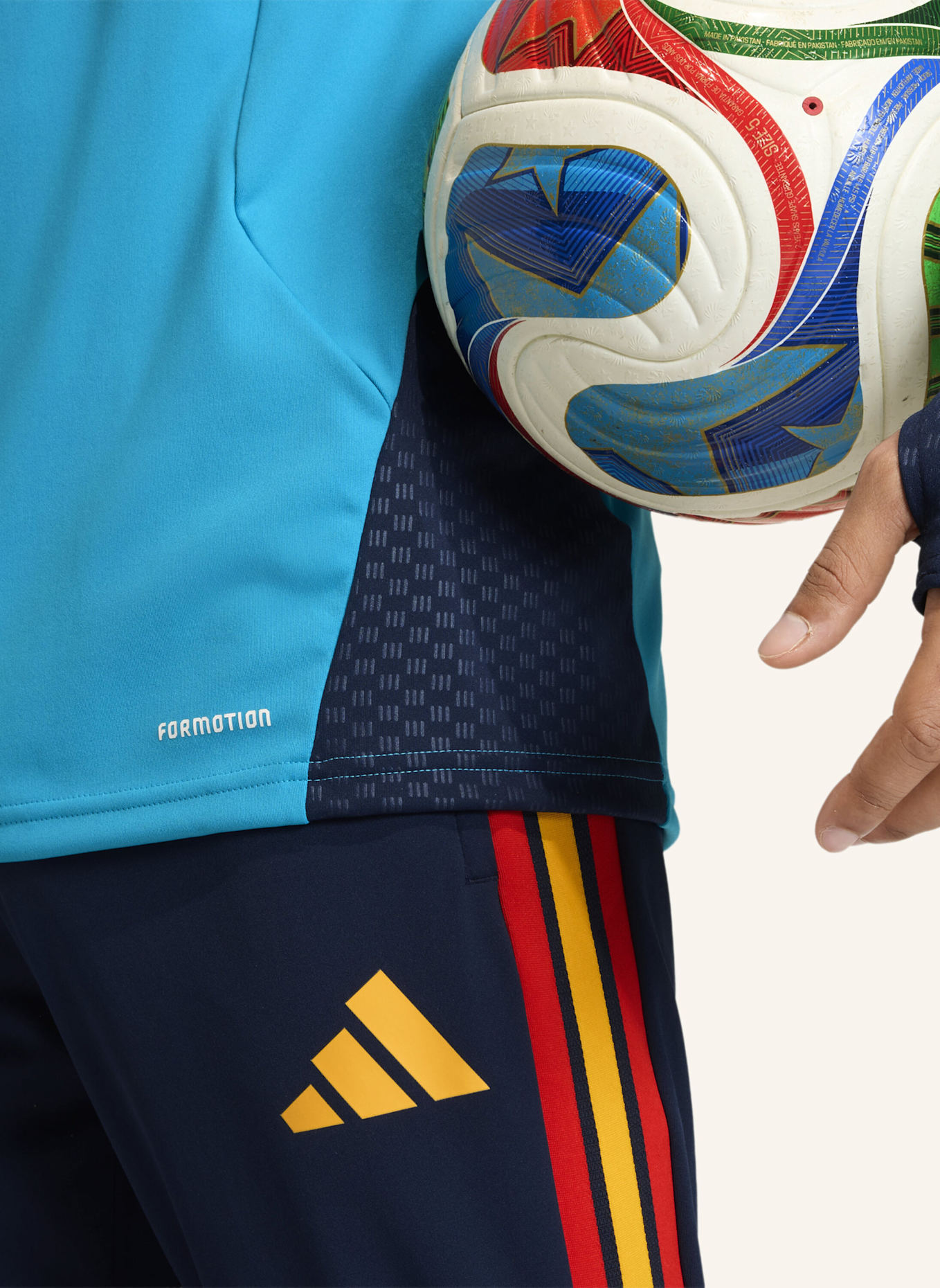 adidas SPANIEN 26 TIRO TRAININGSOBERTEIL: BLAU