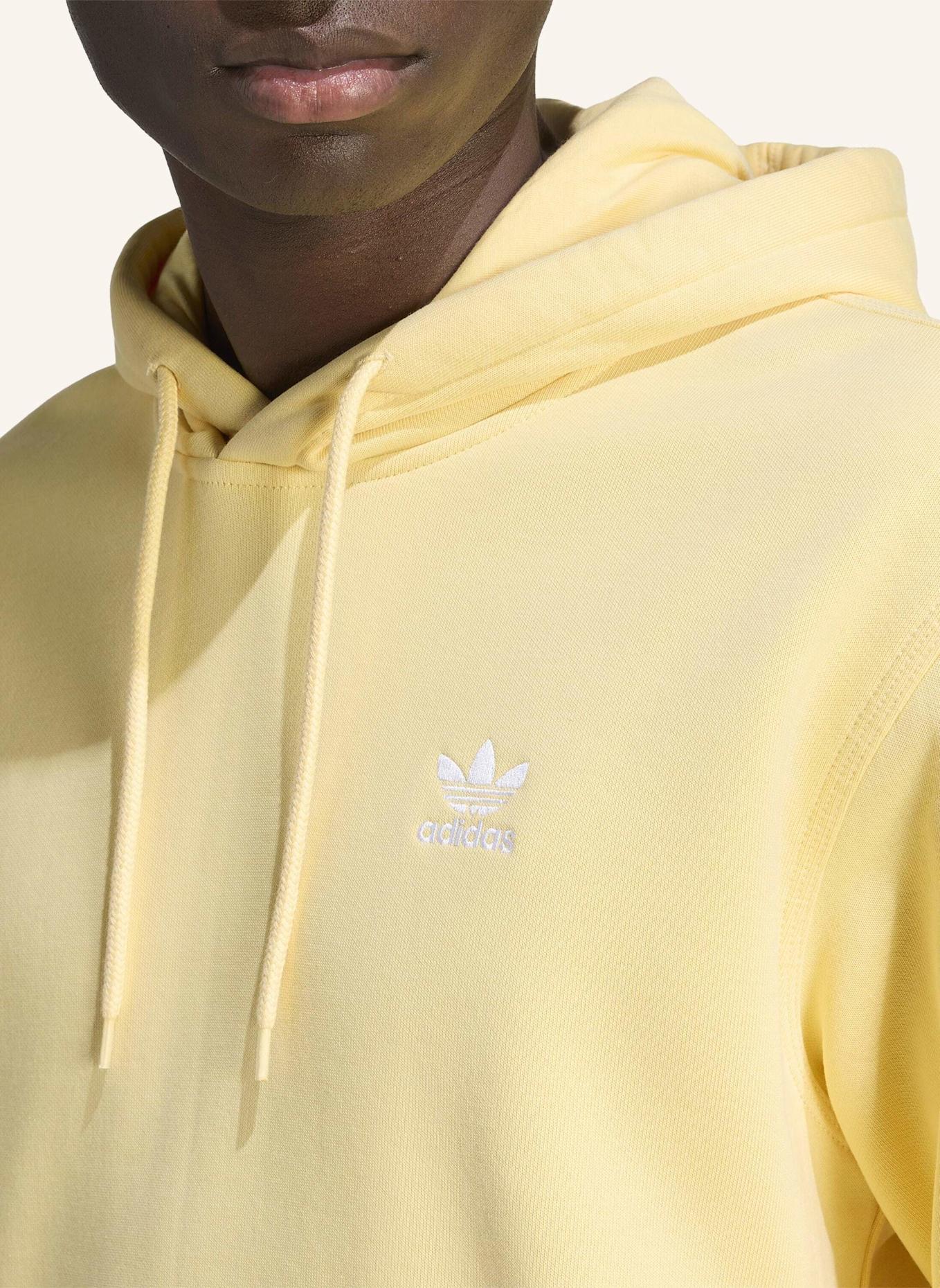 adidas Originals TREFOIL ESSENTIALS HOODIE, LOCKER GESCHNITTEN: ORANGE