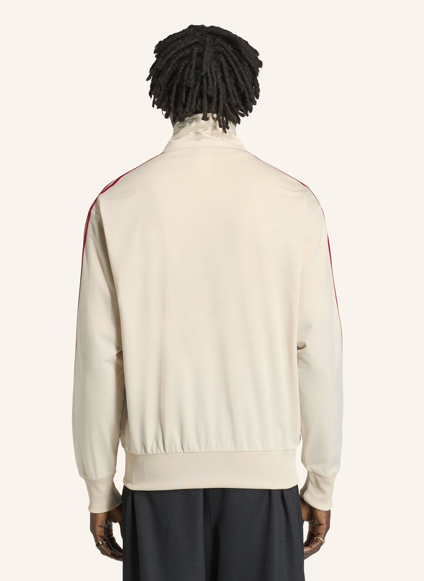 adidas Originals Sweatjacke FIREBIRD mit Galonstreifen: GRÜN/ ROT