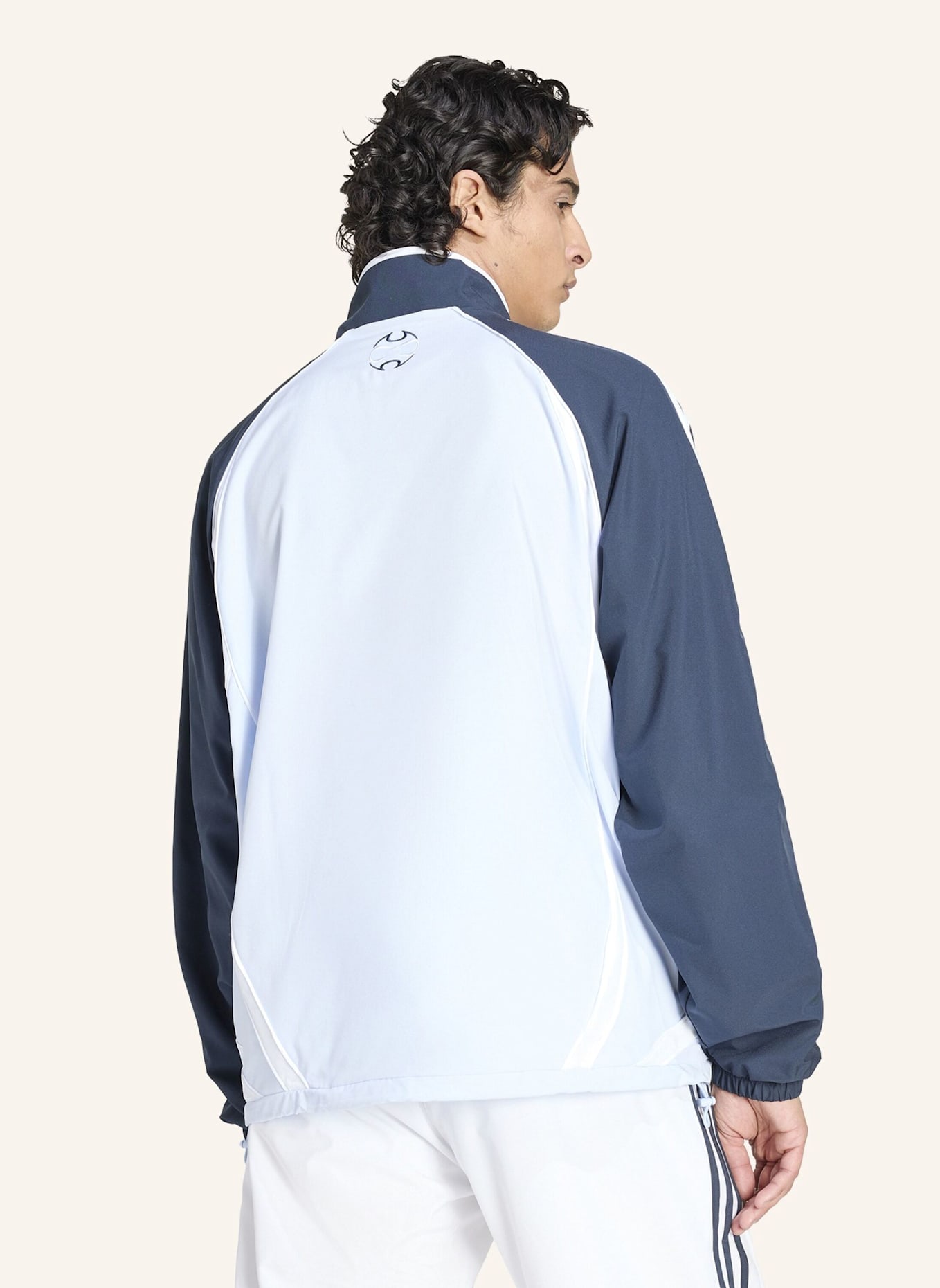 adidas Originals TEAMGEIST HALF ZIP SWEATSHIRT.: BLAU