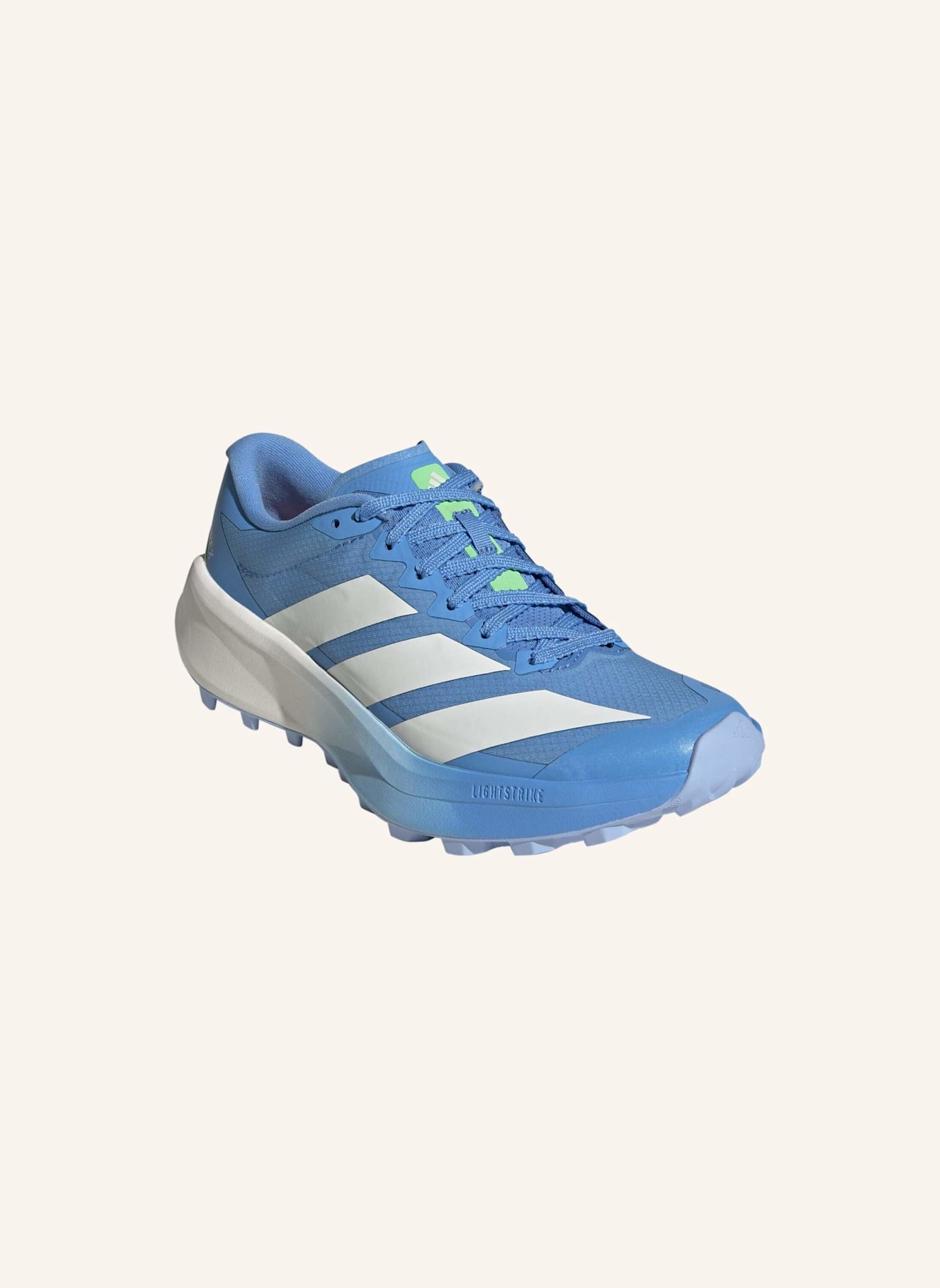 adidas TERREX TERREX AGRAVIC 4 TRAIL RUNNING SCHUH: BLAU/ WEISS/ GRÜN