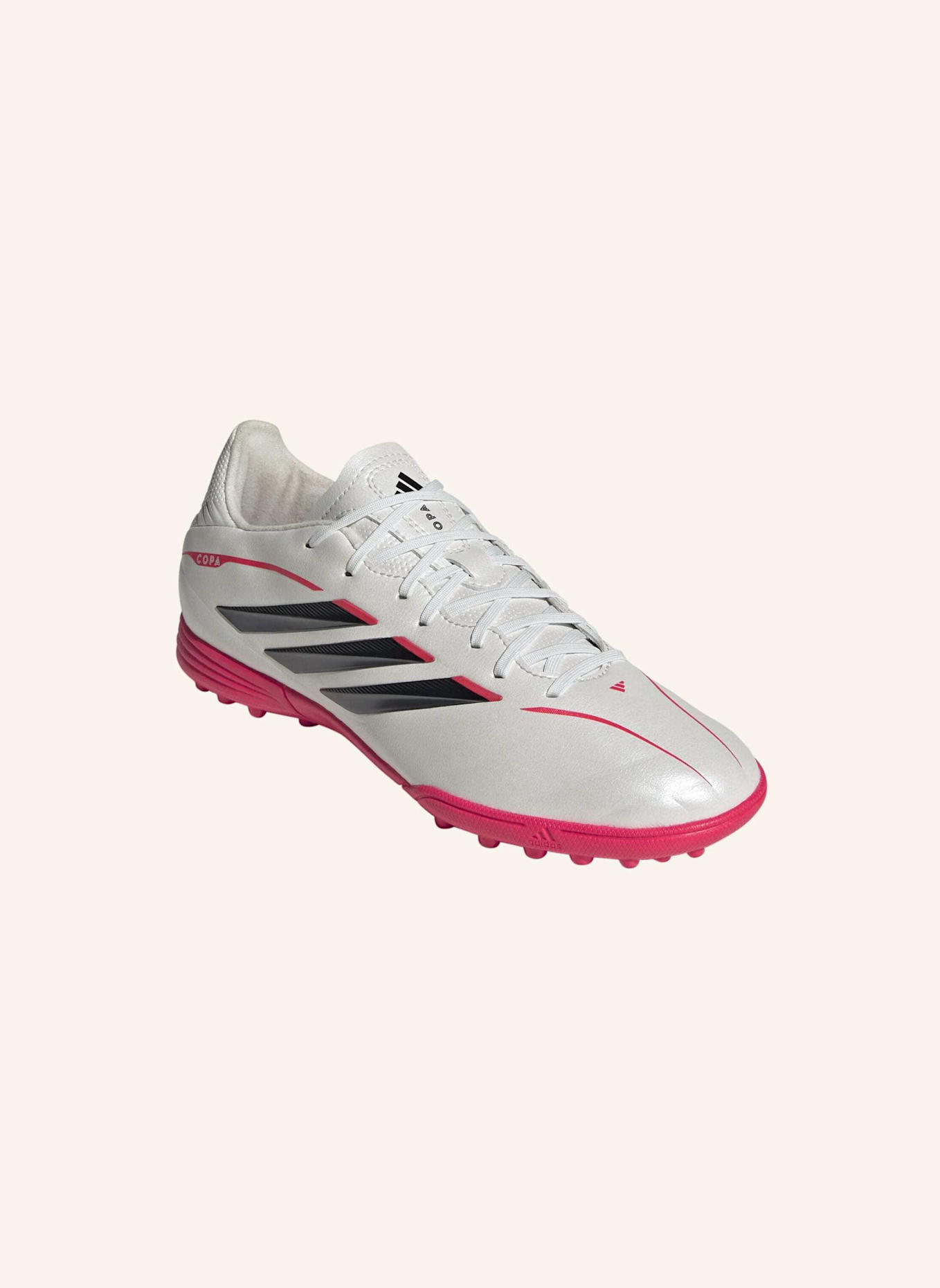 adidas COPA PURE IV LEAGUE KIDS FUSSBALLSCHUH, ROLLRASEN: WEISS/ SCHWARZ/ ROT