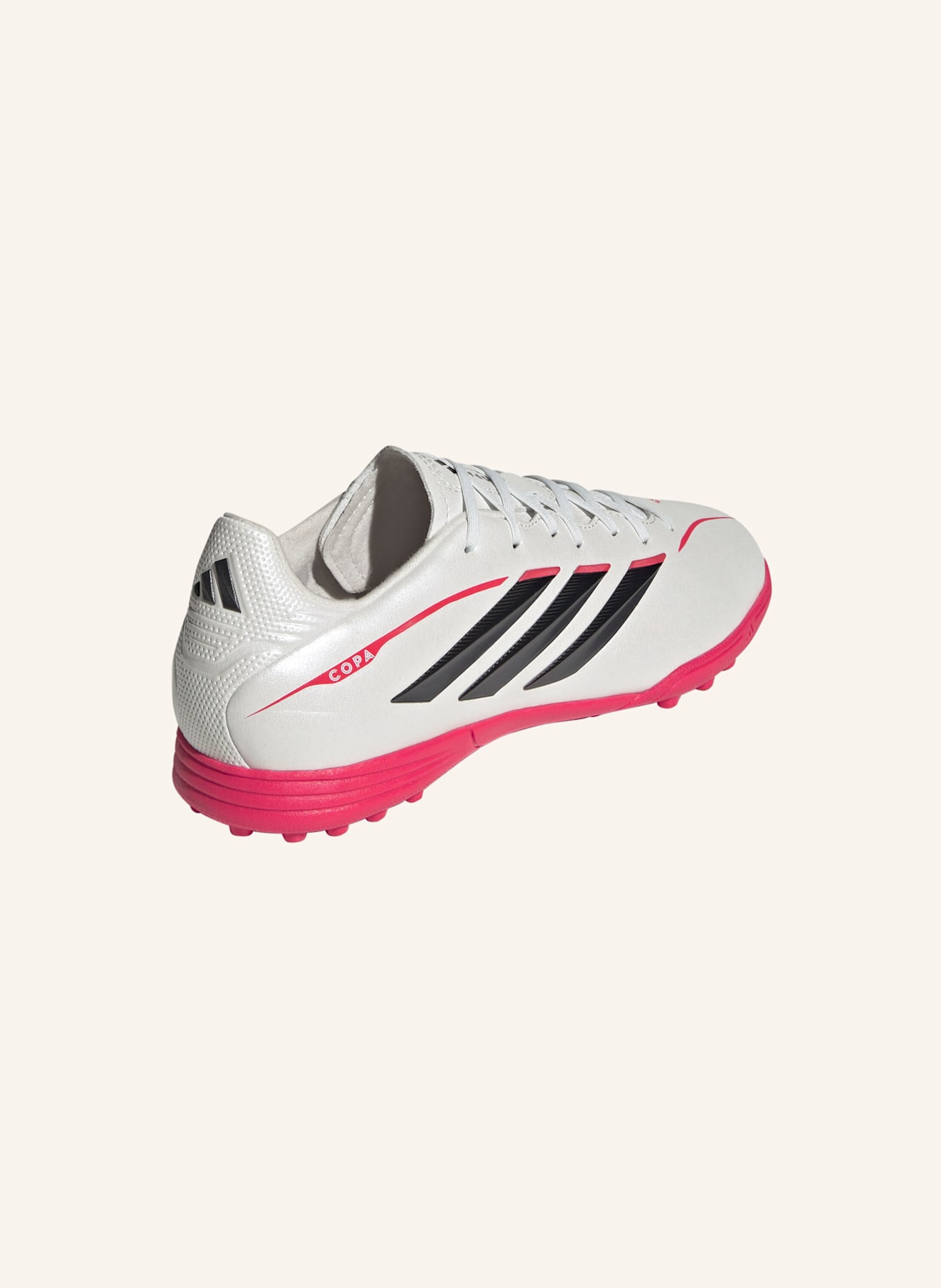 adidas COPA PURE IV LEAGUE KIDS FUSSBALLSCHUH, ROLLRASEN: WEISS/ SCHWARZ/ ROT