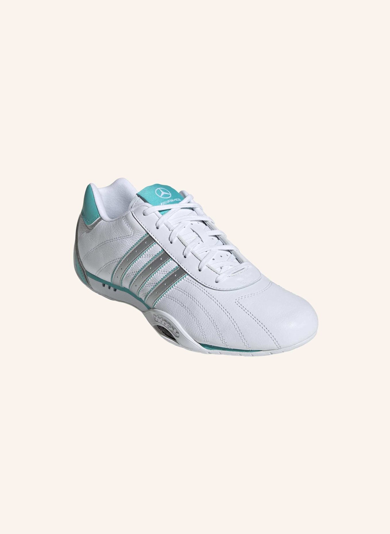 adidas Originals Sneaker ADIRACER LO MERCEDES AMG PETRONAS F1 TEAM SHOES: WEISS/ SILBER/ GRÜN