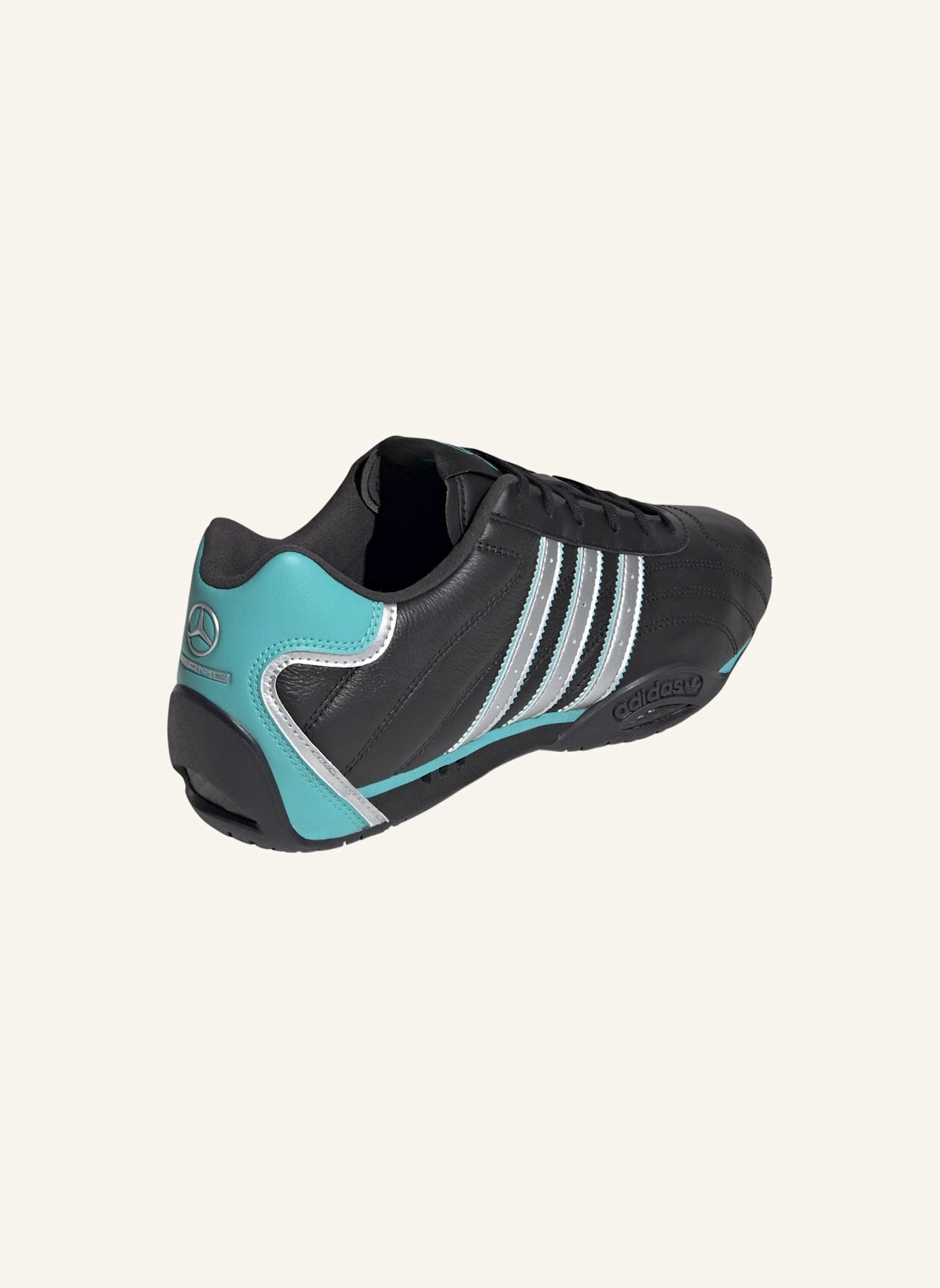 adidas Originals Sneaker ADIRACER LO MERCEDES AMG PETRONAS F1 TEAM SHOES: SCHWARZ/ SILBER/ MINT