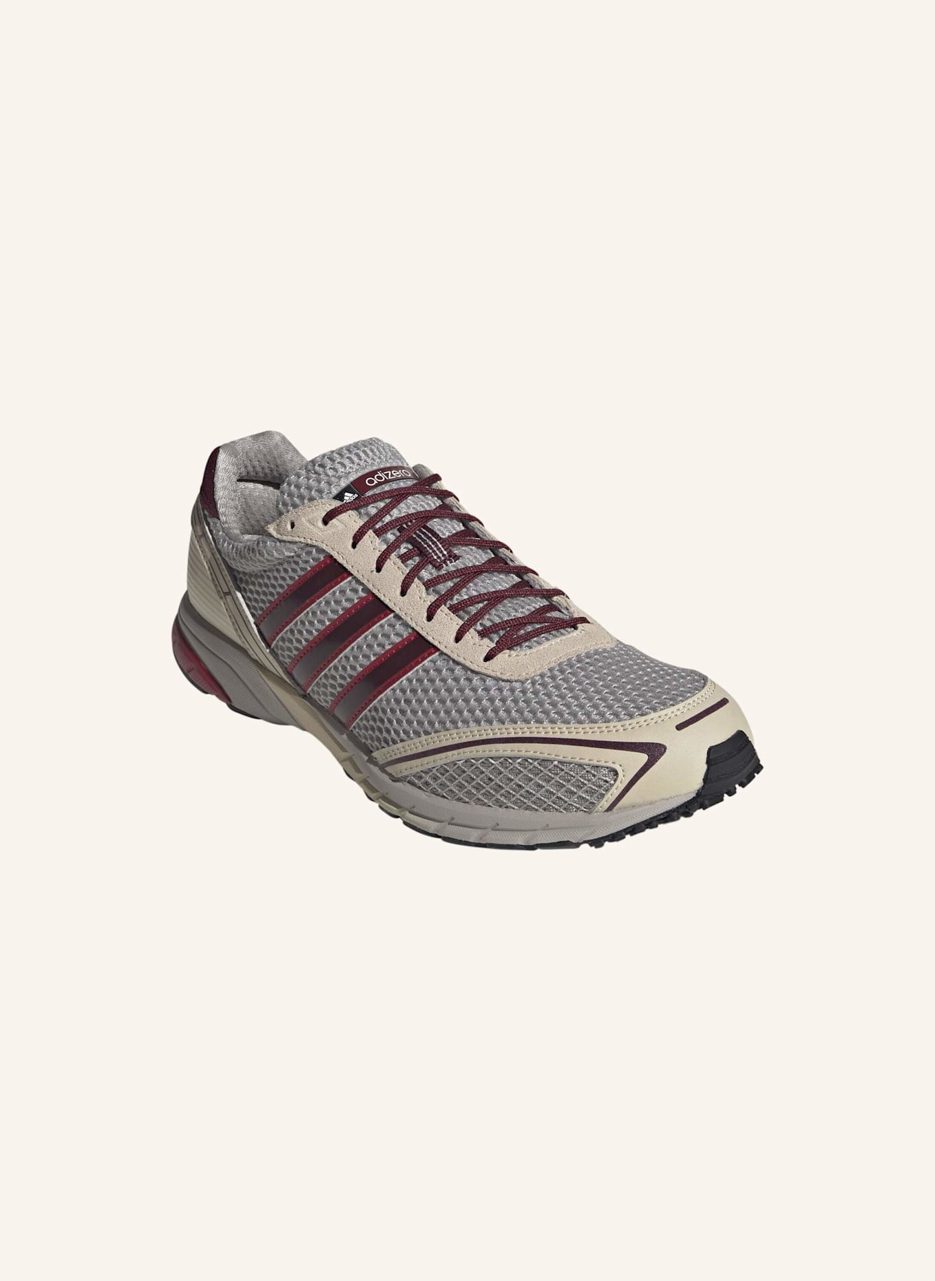 adidas Originals ADIZERO ADIOS OG SCHUH: GRAU/ ROT