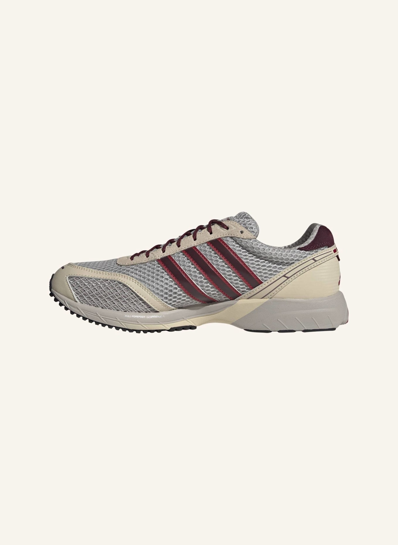 adidas Originals ADIZERO ADIOS OG SCHUH: GRAU/ ROT