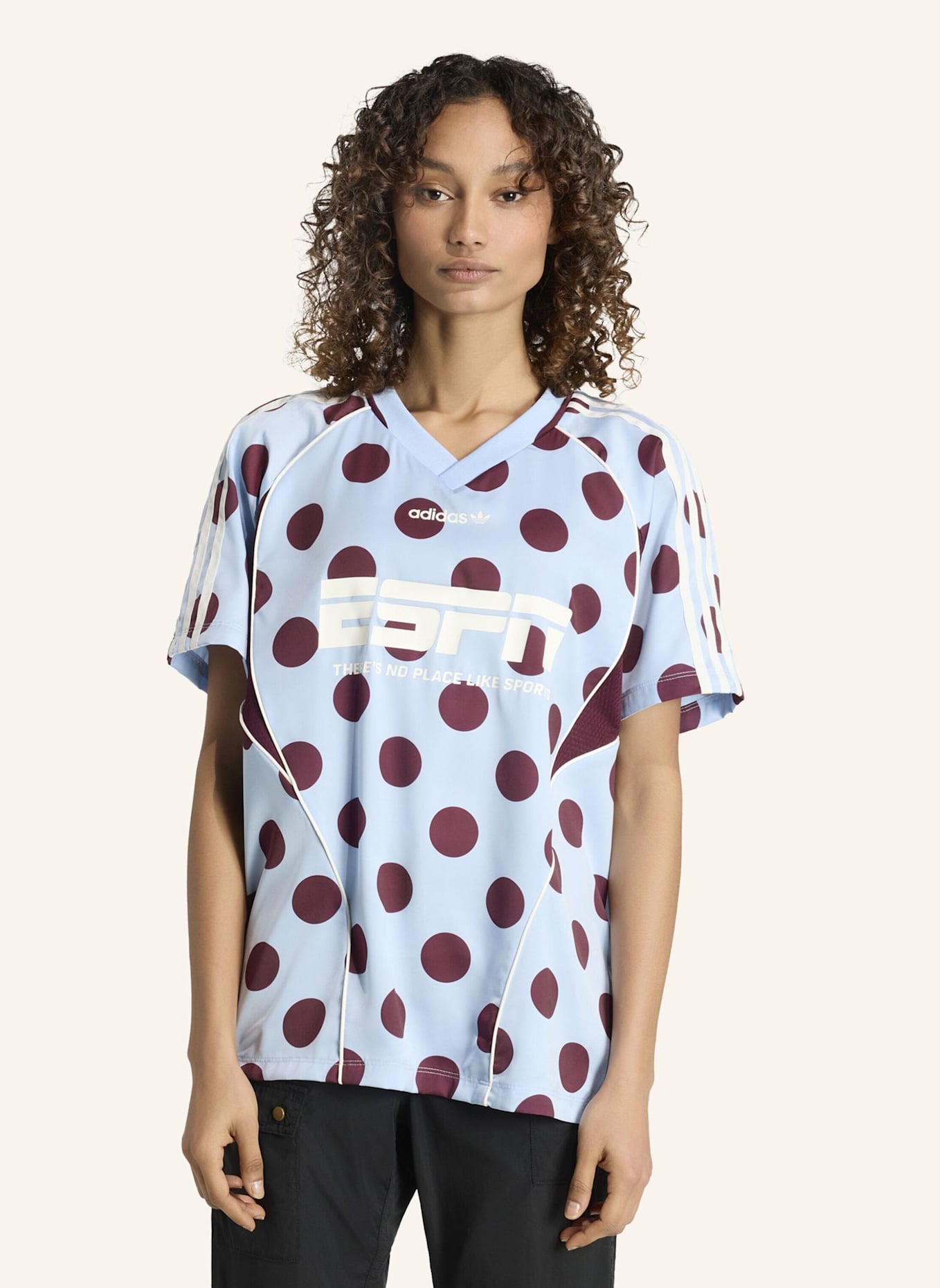 adidas Originals STREET TRIKOT SS: BLAU