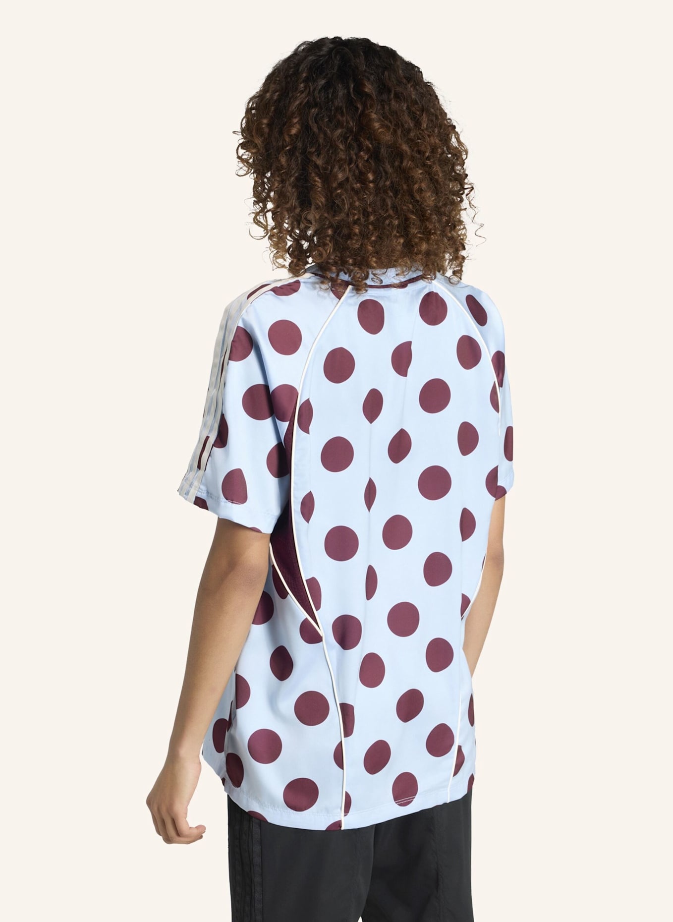 adidas Originals STREET TRIKOT SS: BLAU