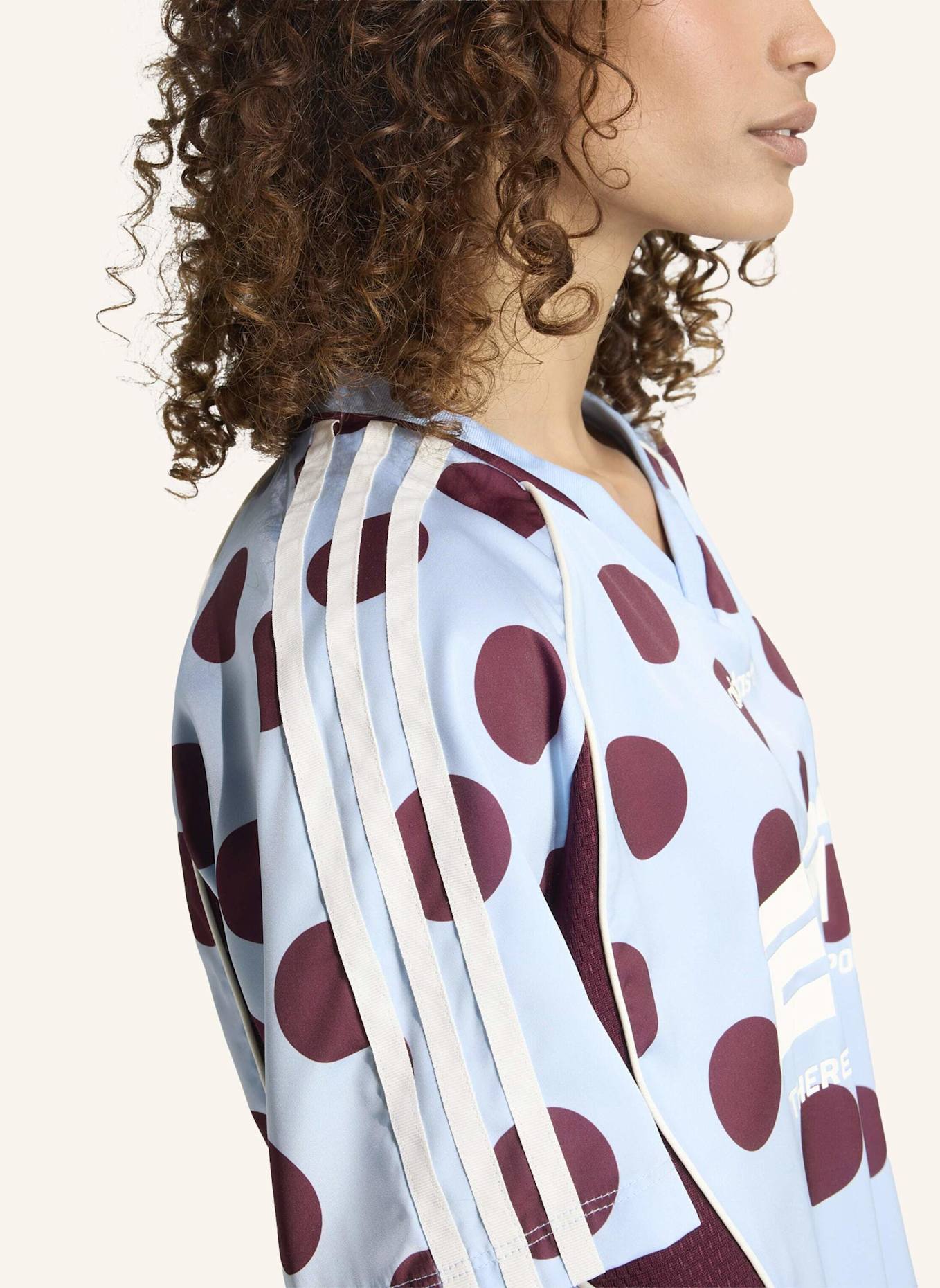 adidas Originals STREET TRIKOT SS: BLAU