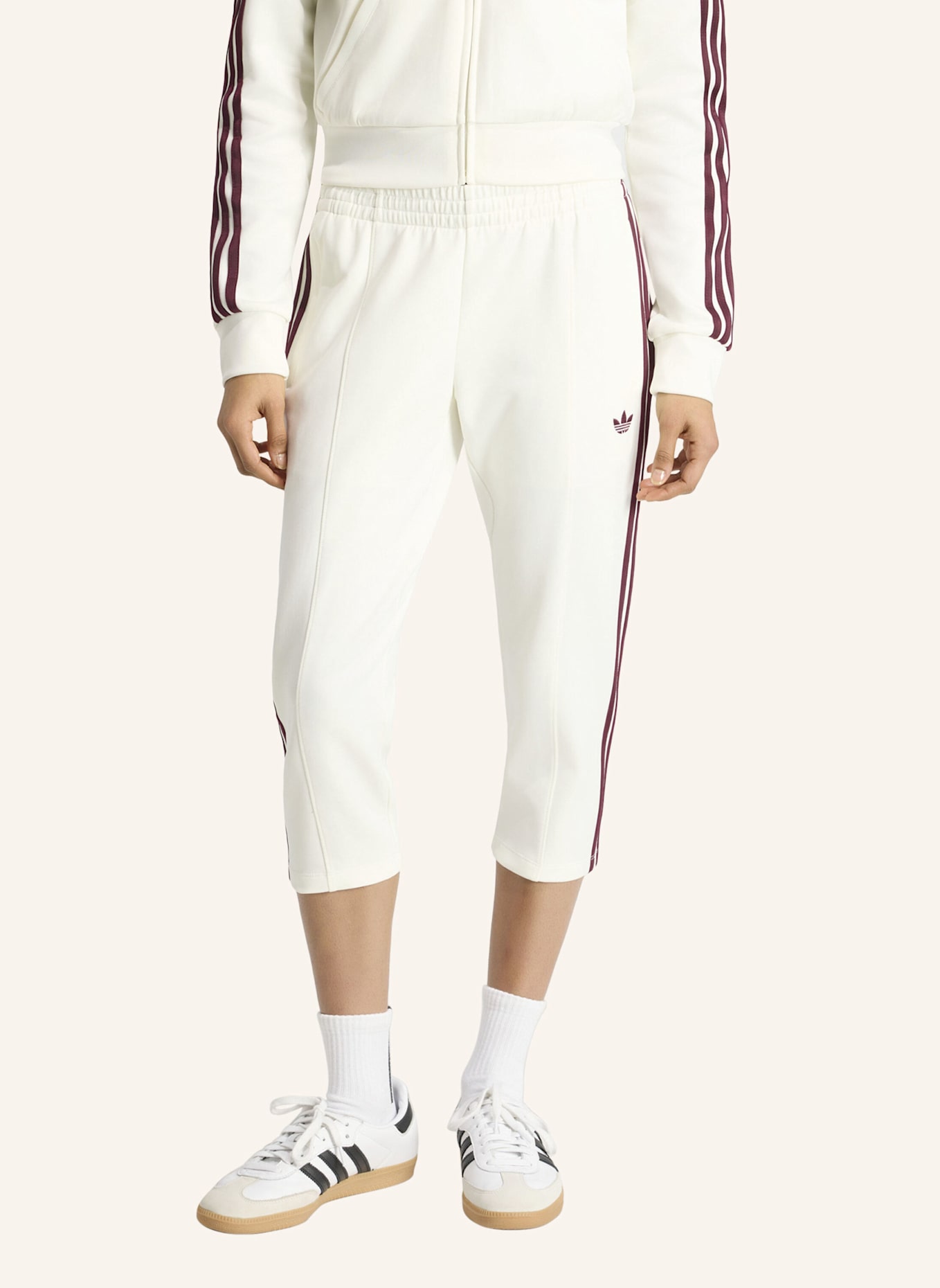 adidas Originals 3/4 SUPERSTAR TRAININGSHOSE: WEISS