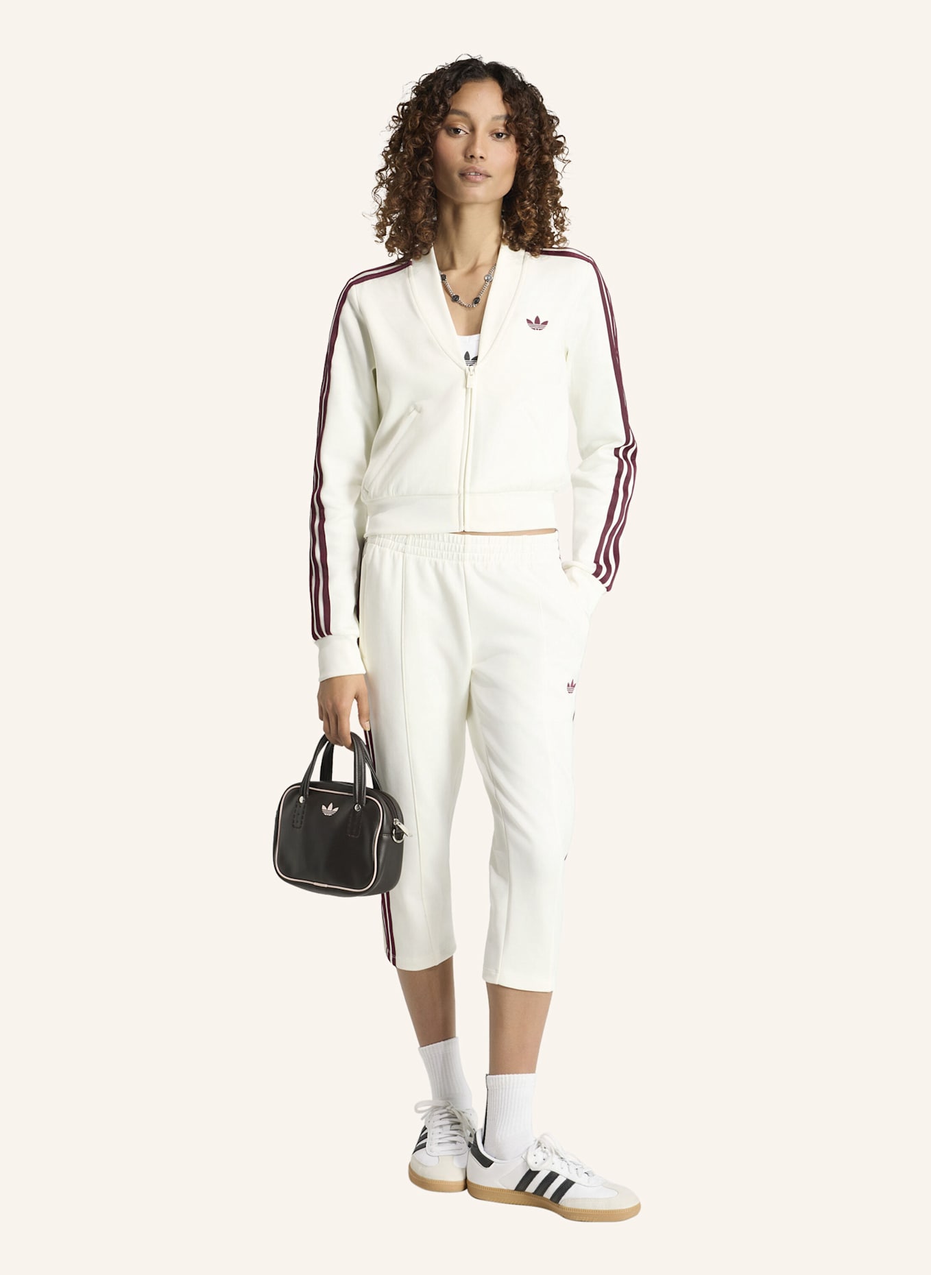 adidas Originals 3/4 SUPERSTAR TRAININGSHOSE: WEISS