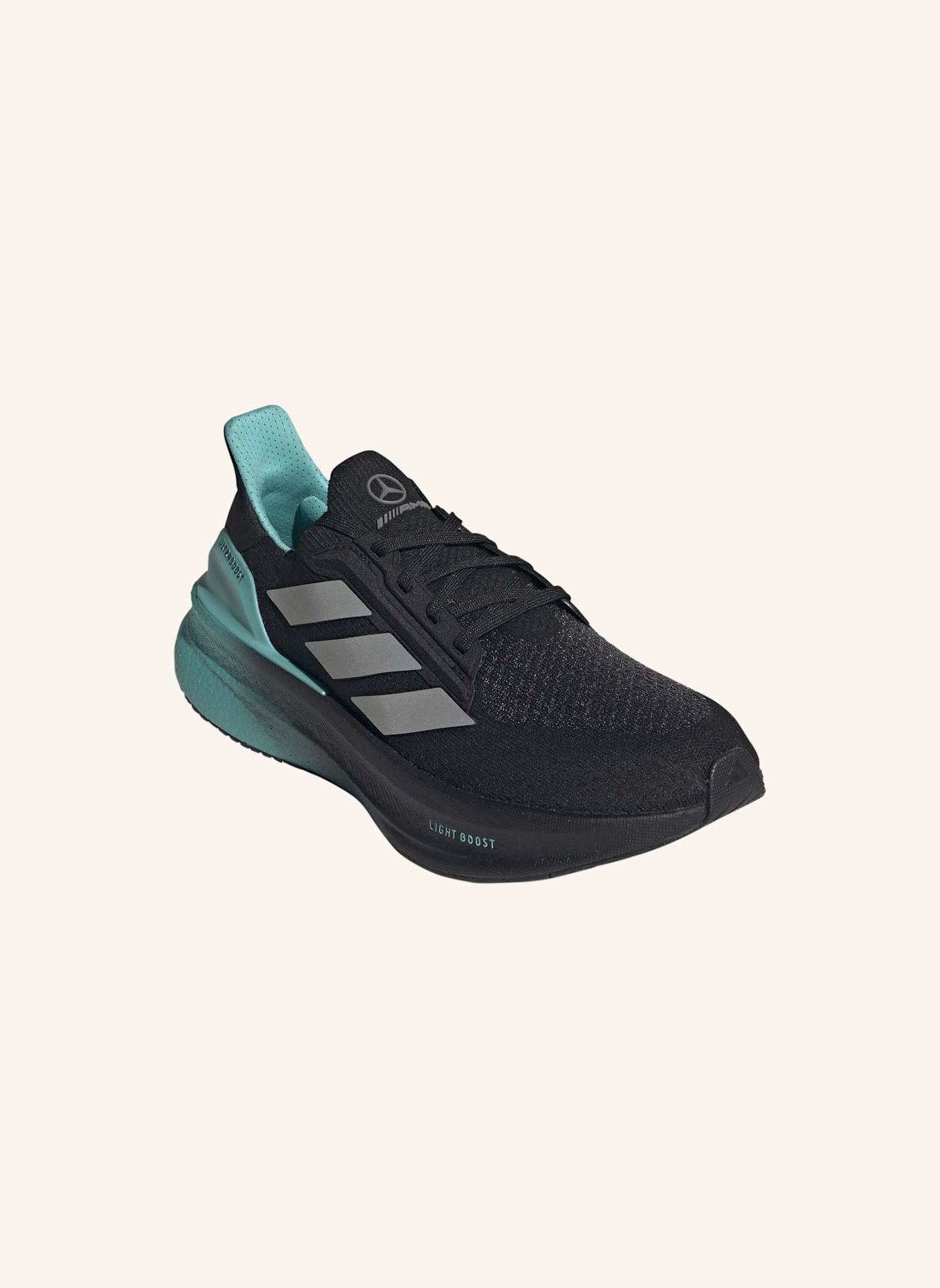 adidas ULTRABOOST 5 MERCEDES AMG PETRONAS F1 TEAM SCHUH: SCHWARZ/ SILBER/ GRÜN