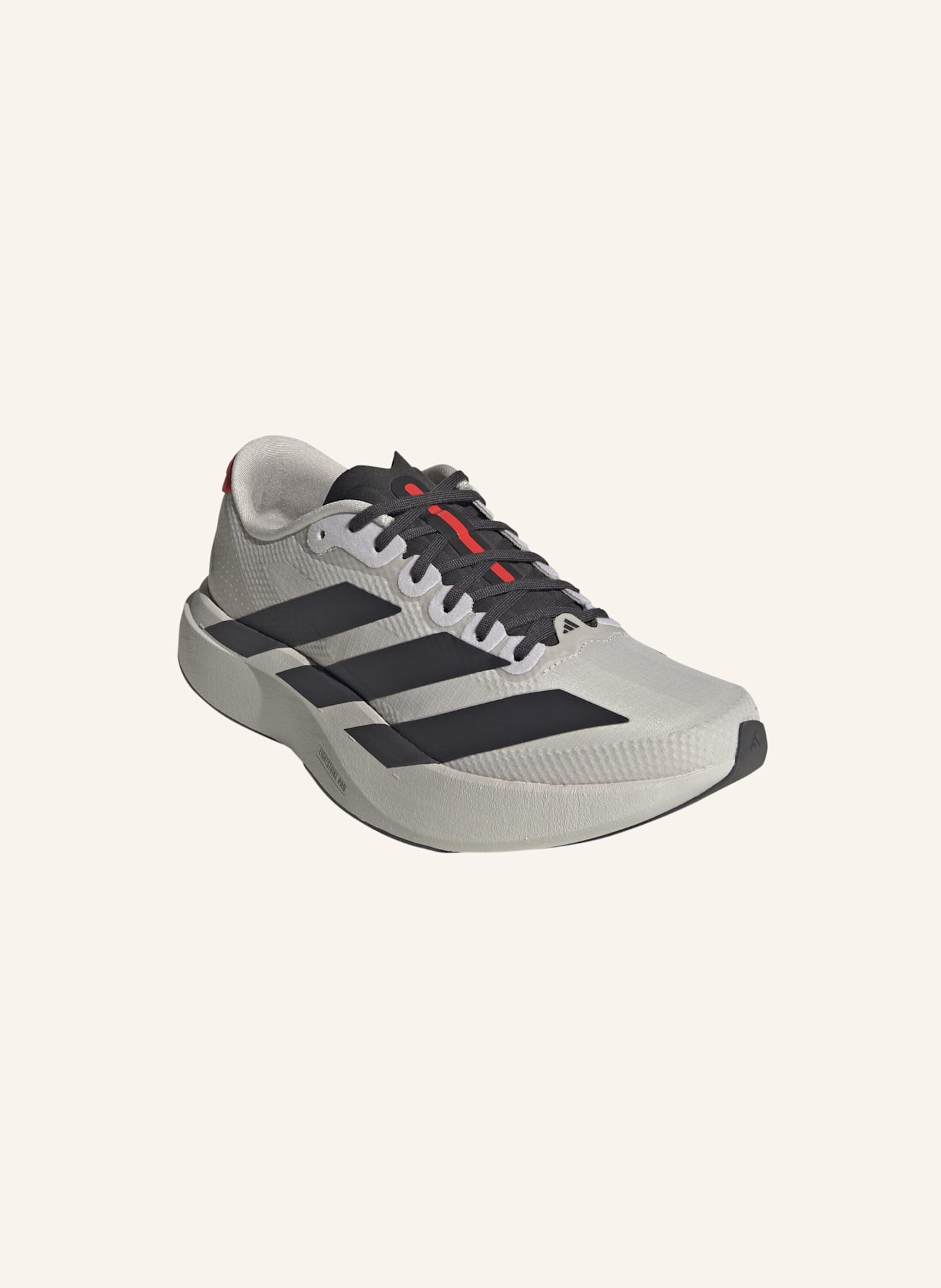 adidas ADIZERO EVO SL WOVEN AUDI REVOLUT F1 TEAM SCHUH: GRAU/ SCHWARZ/ ROT
