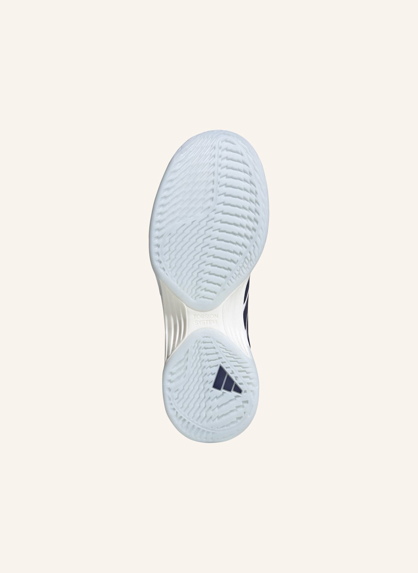 adidas AVACOURT 3 TENNISSCHUH: WEISS/ BLAU