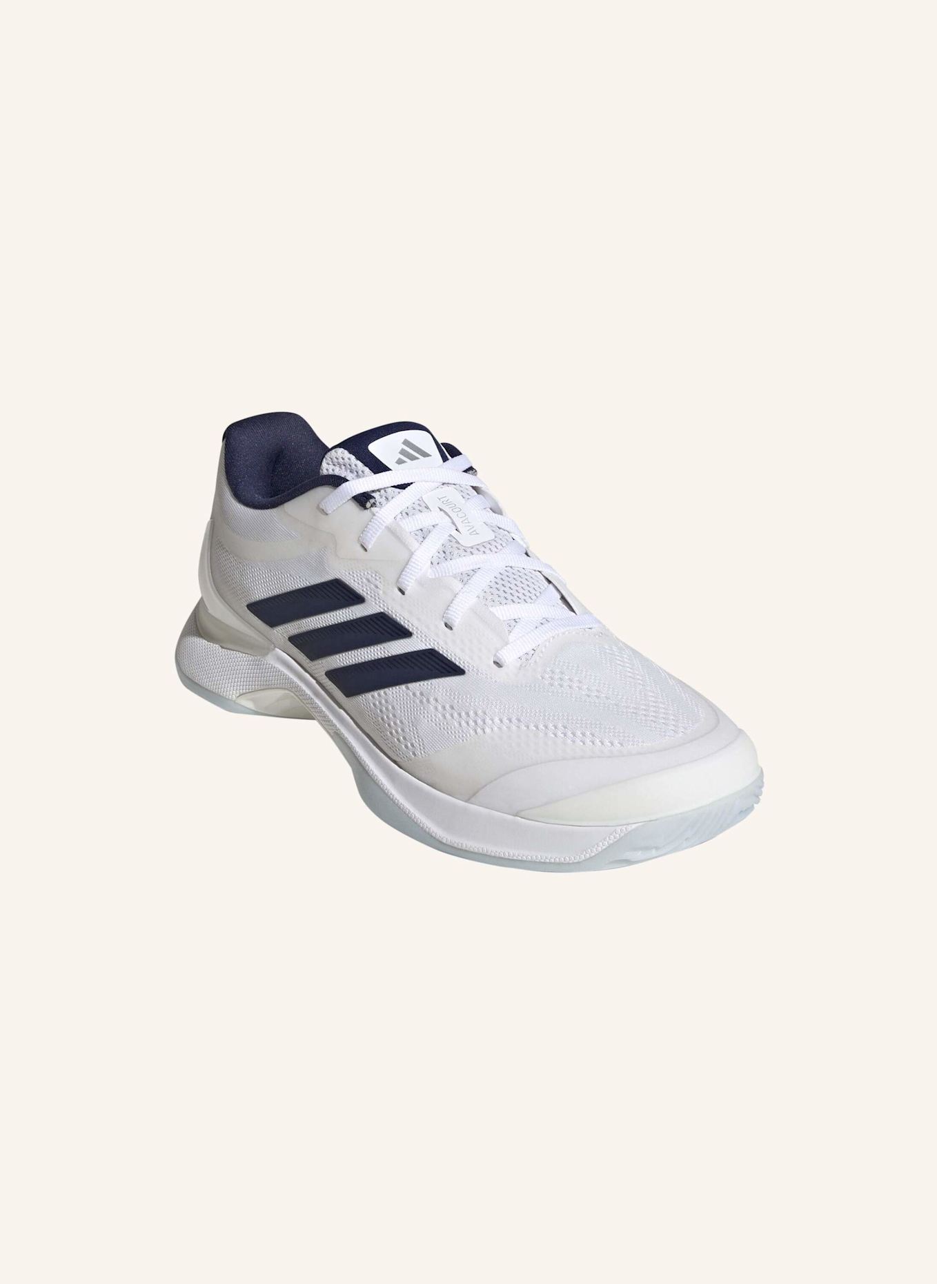 adidas AVACOURT 3 TENNISSCHUH: WEISS/ BLAU