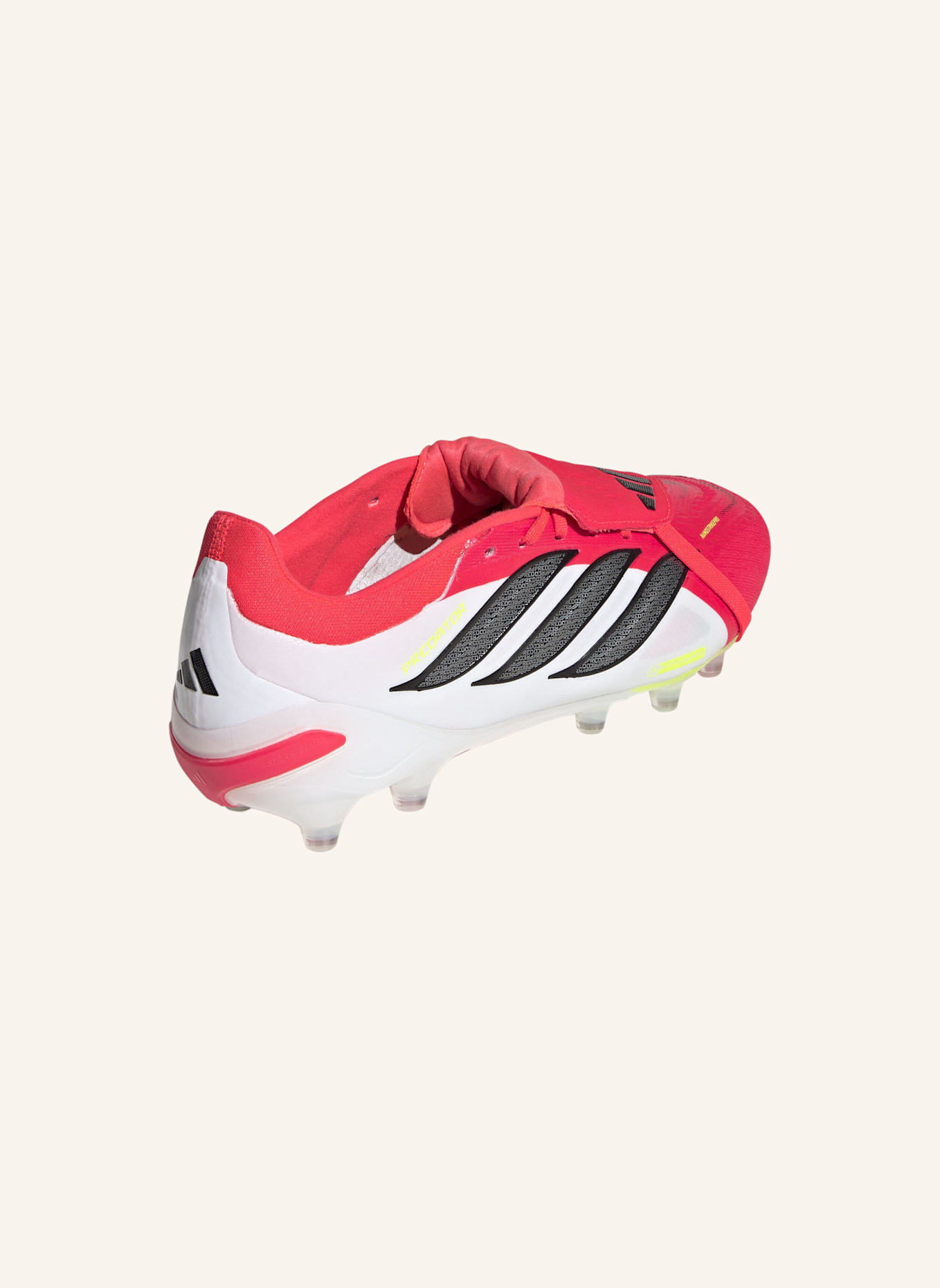 adidas PREDATOR PRO FOLD-OVER TONGUE AG FUSSBALLSCHUH: SCHWARZ/ WEISS