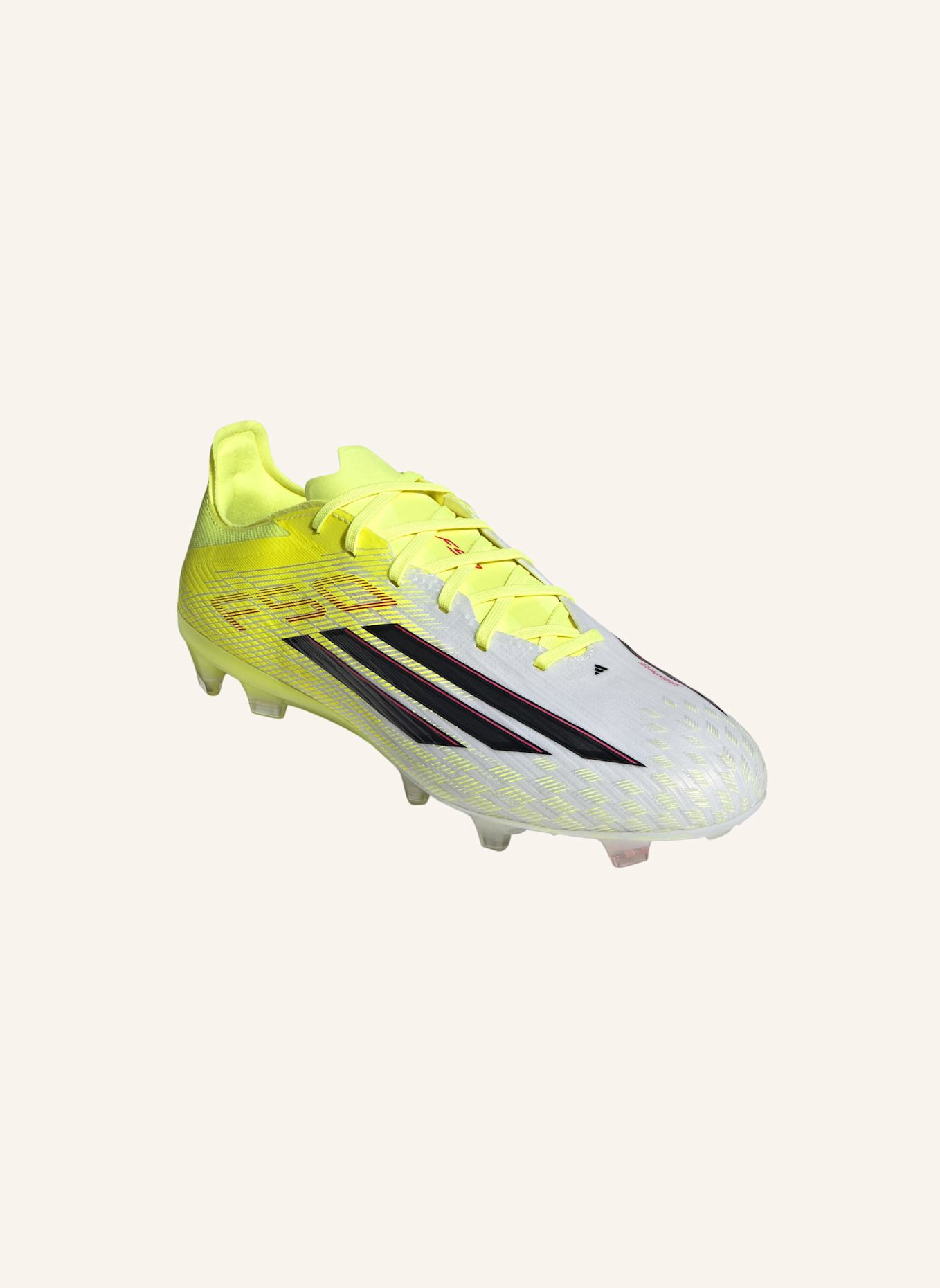 adidas F50 PRO FG FUSSBALLSCHUH: GELB/ SCHWARZ/ ROT