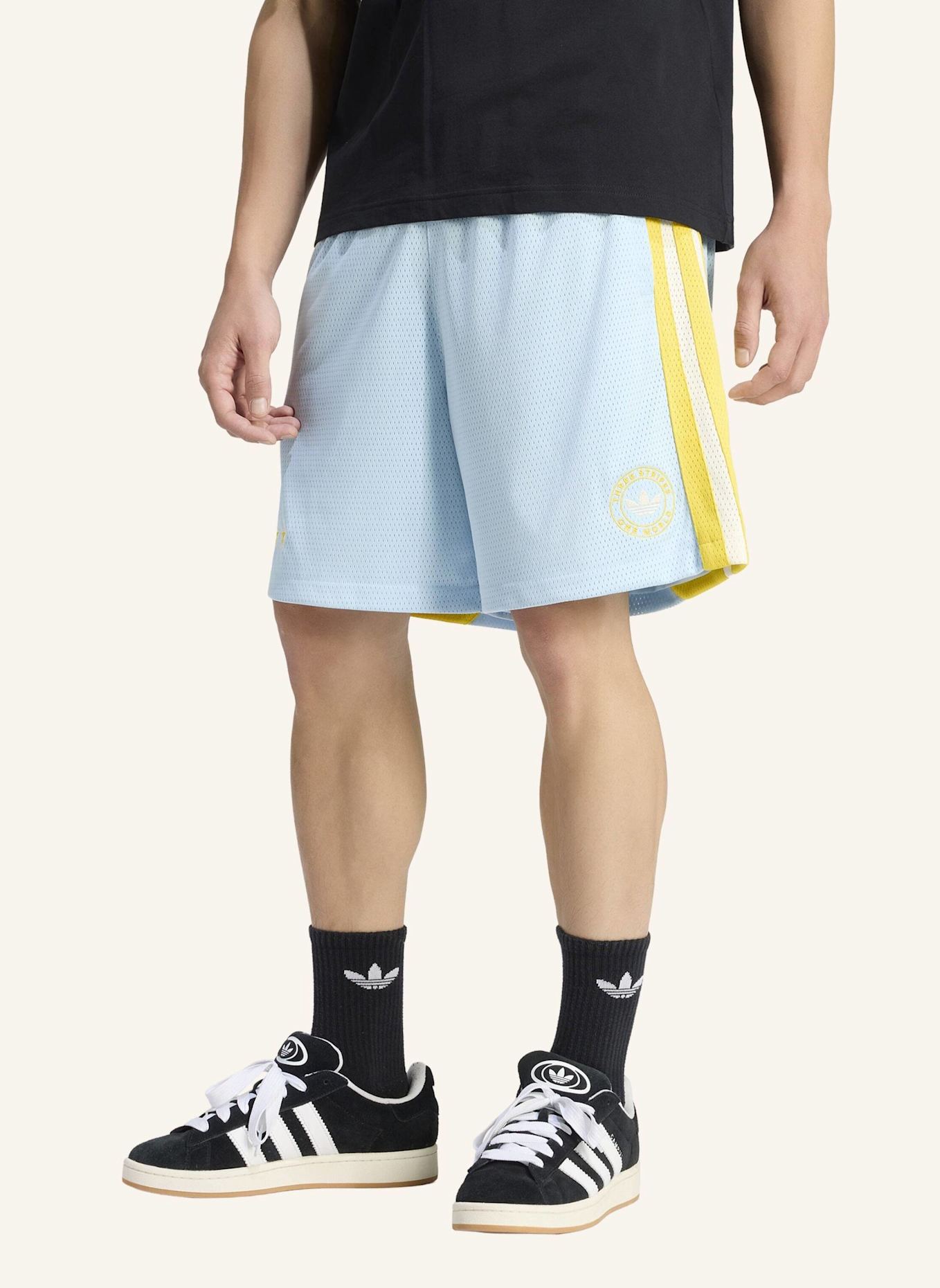 adidas Originals ORIGINALS SANTIAGO SHORTS: BLAU