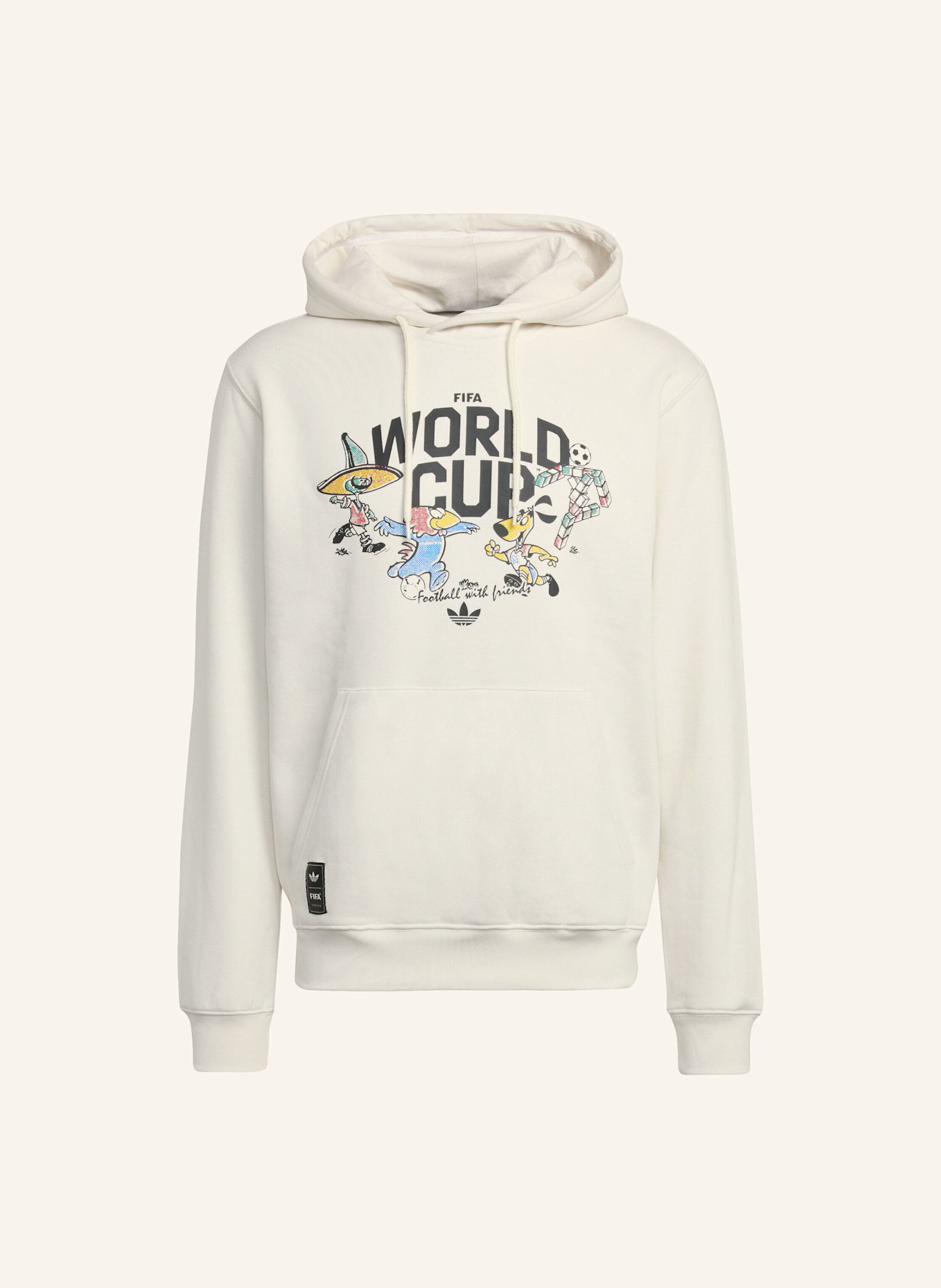 adidas FIFA WELTMEISTERSCHAFT 26™ MASKOTTCHEN SWEATSHIRT: WEISS