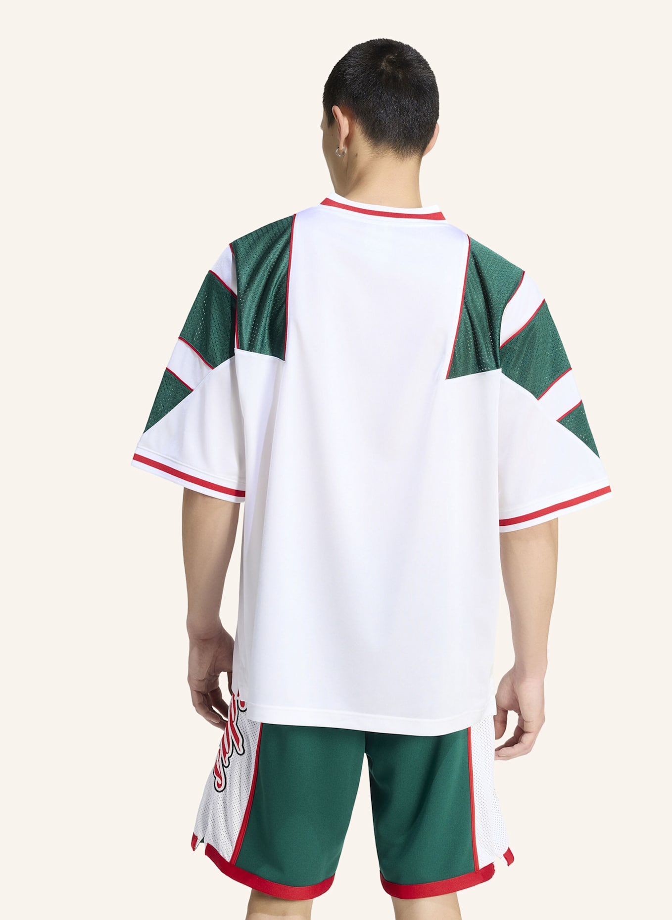 adidas Originals PANEL TRIKOT: WEISS