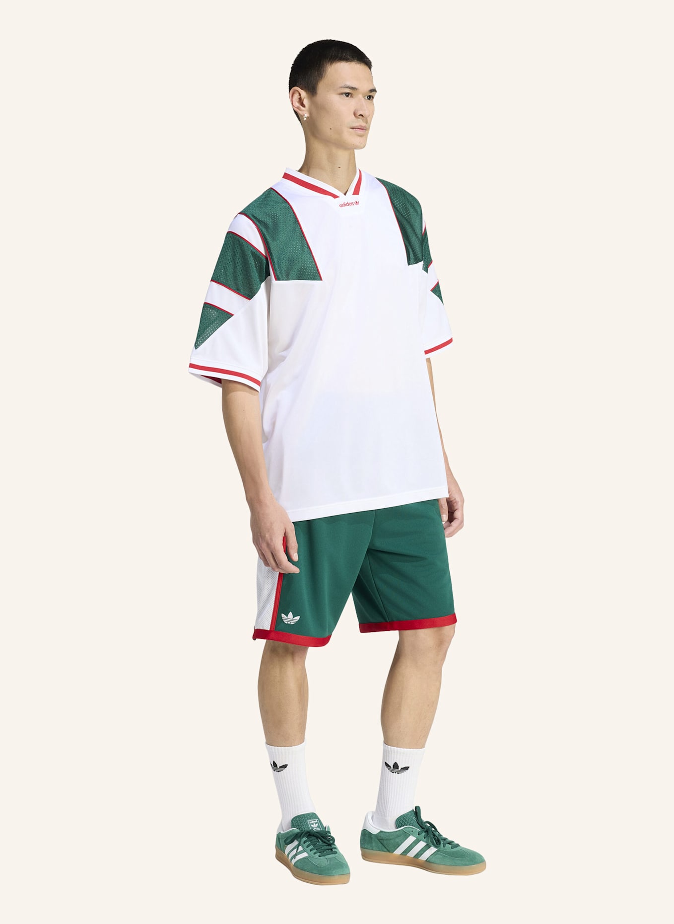 adidas Originals PANEL TRIKOT: WEISS