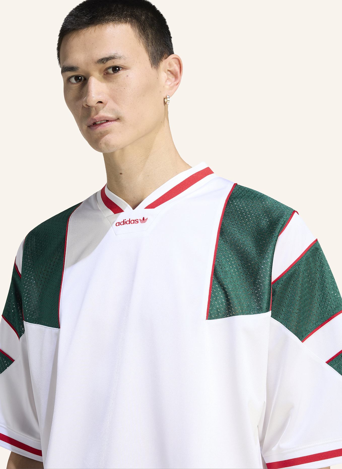 adidas Originals PANEL TRIKOT: WEISS