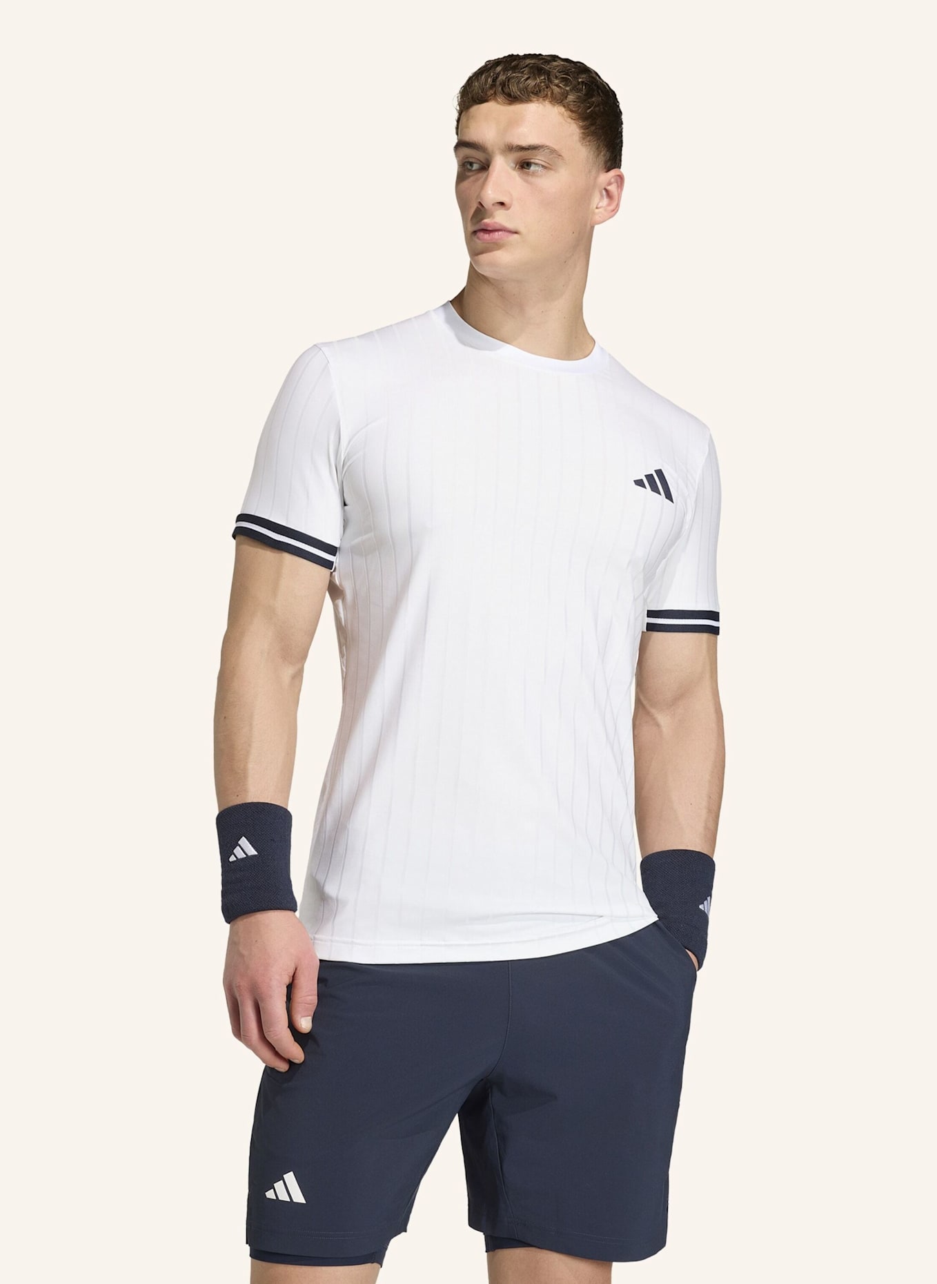 adidas TENNIS CLIMACOOL FREELIFT T-SHIRT PRO: WEISS