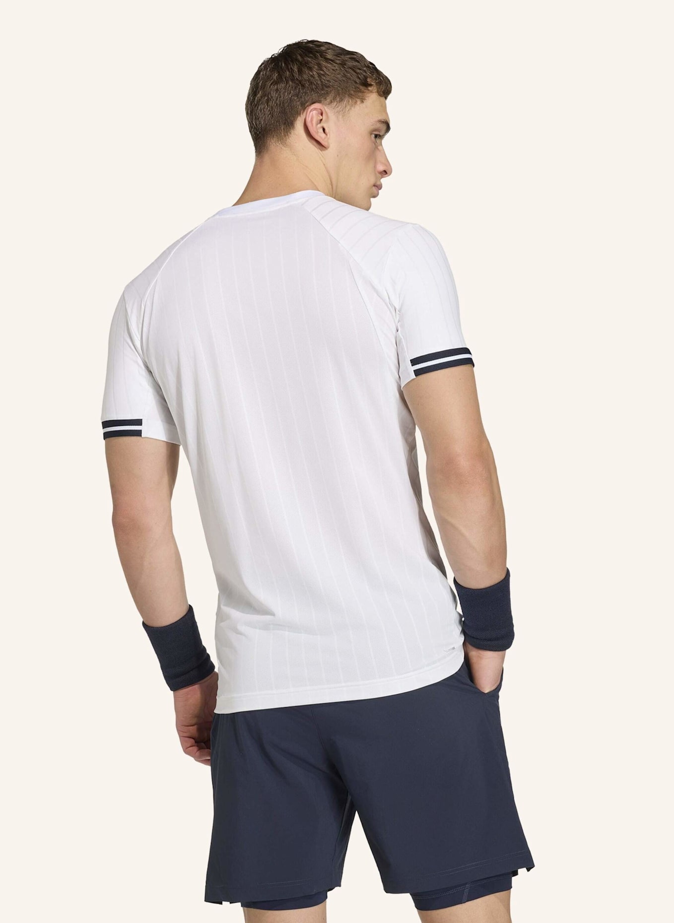 adidas TENNIS CLIMACOOL FREELIFT T-SHIRT PRO: WEISS